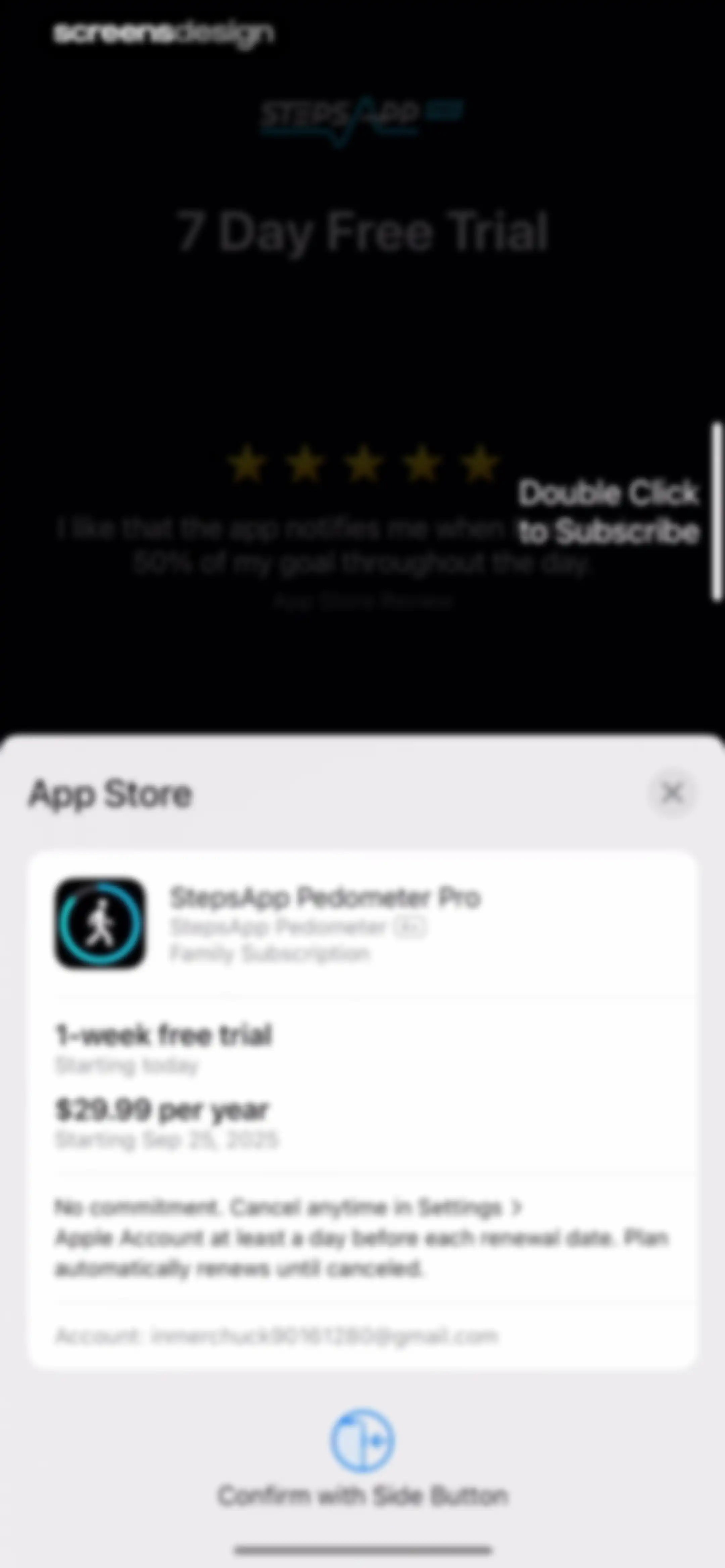 StepsApp Pedometer screen 28