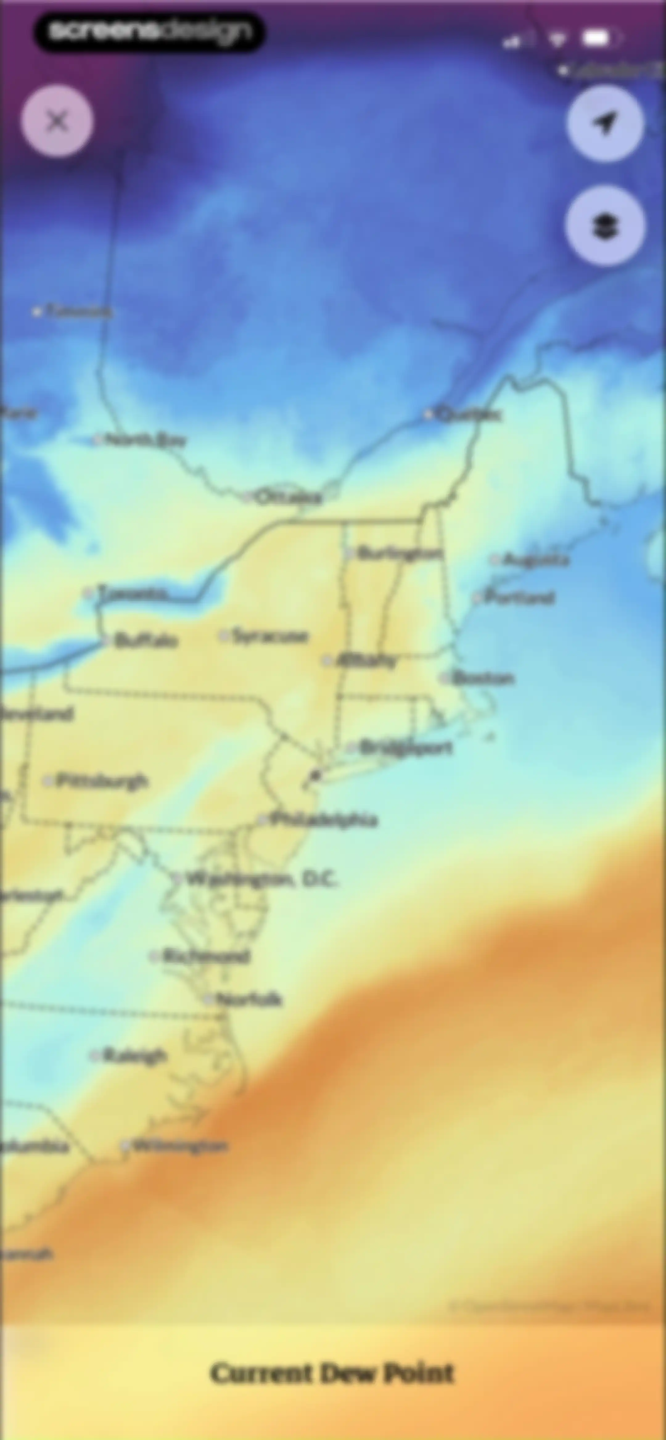 Acme Weather screen 48