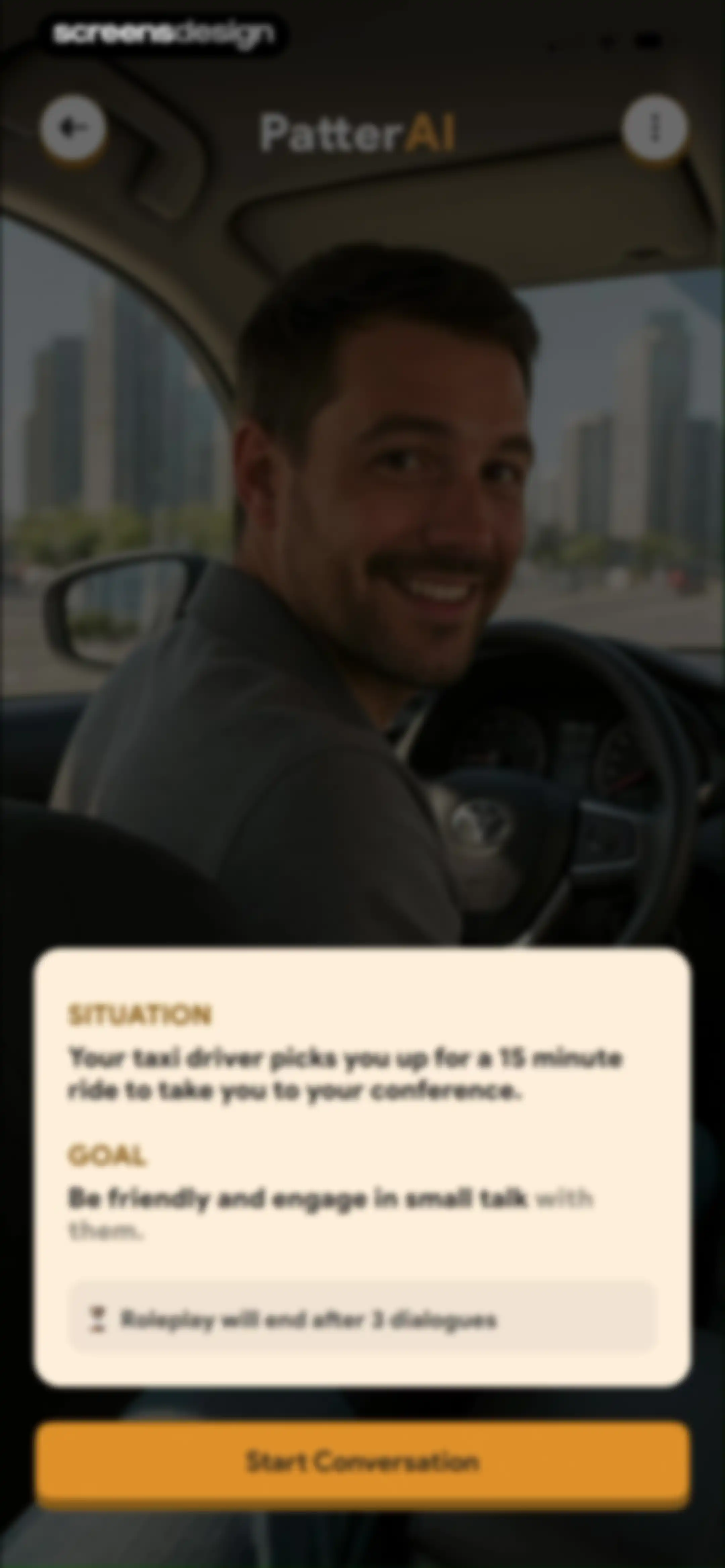 PatterAI: Communication Skills screen 119