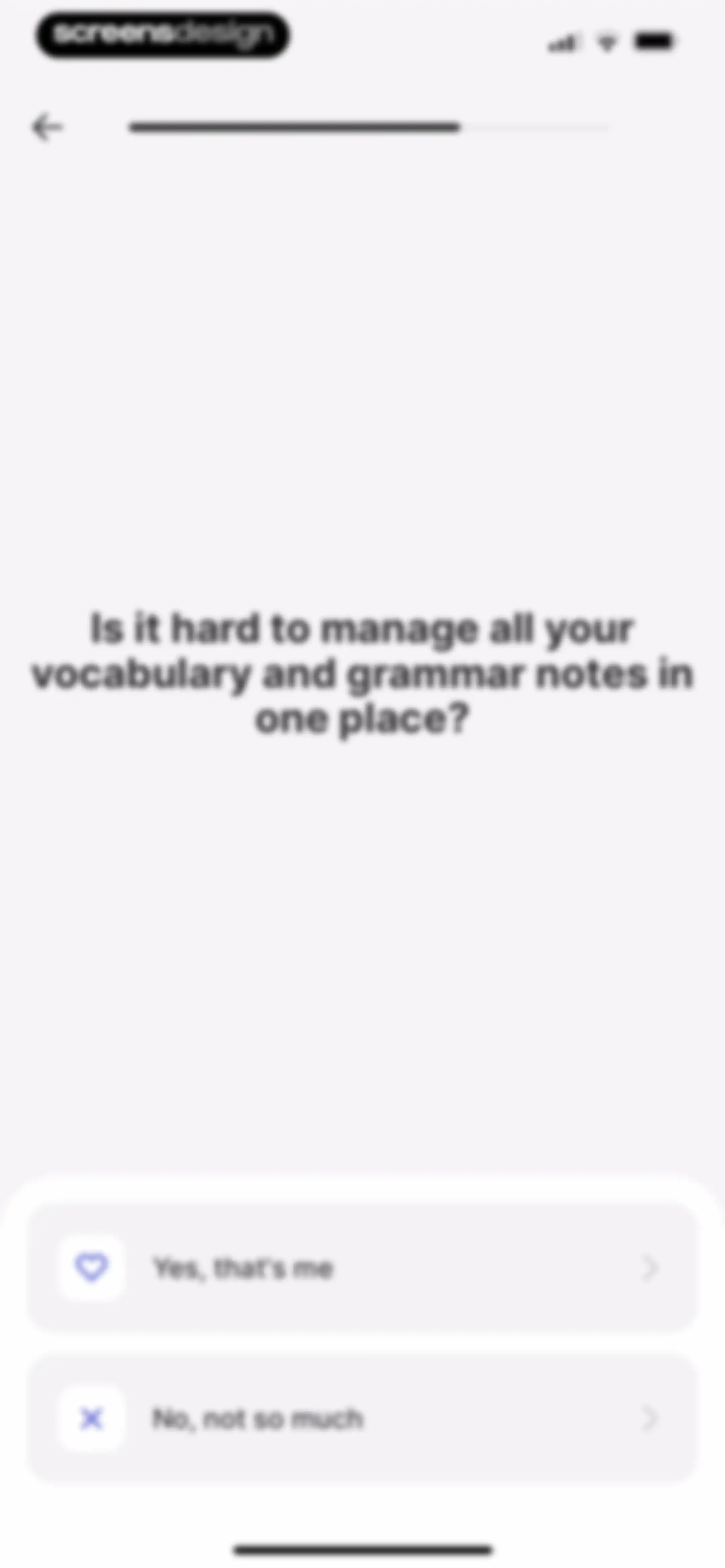 Noji - Flashcards study app screen 16