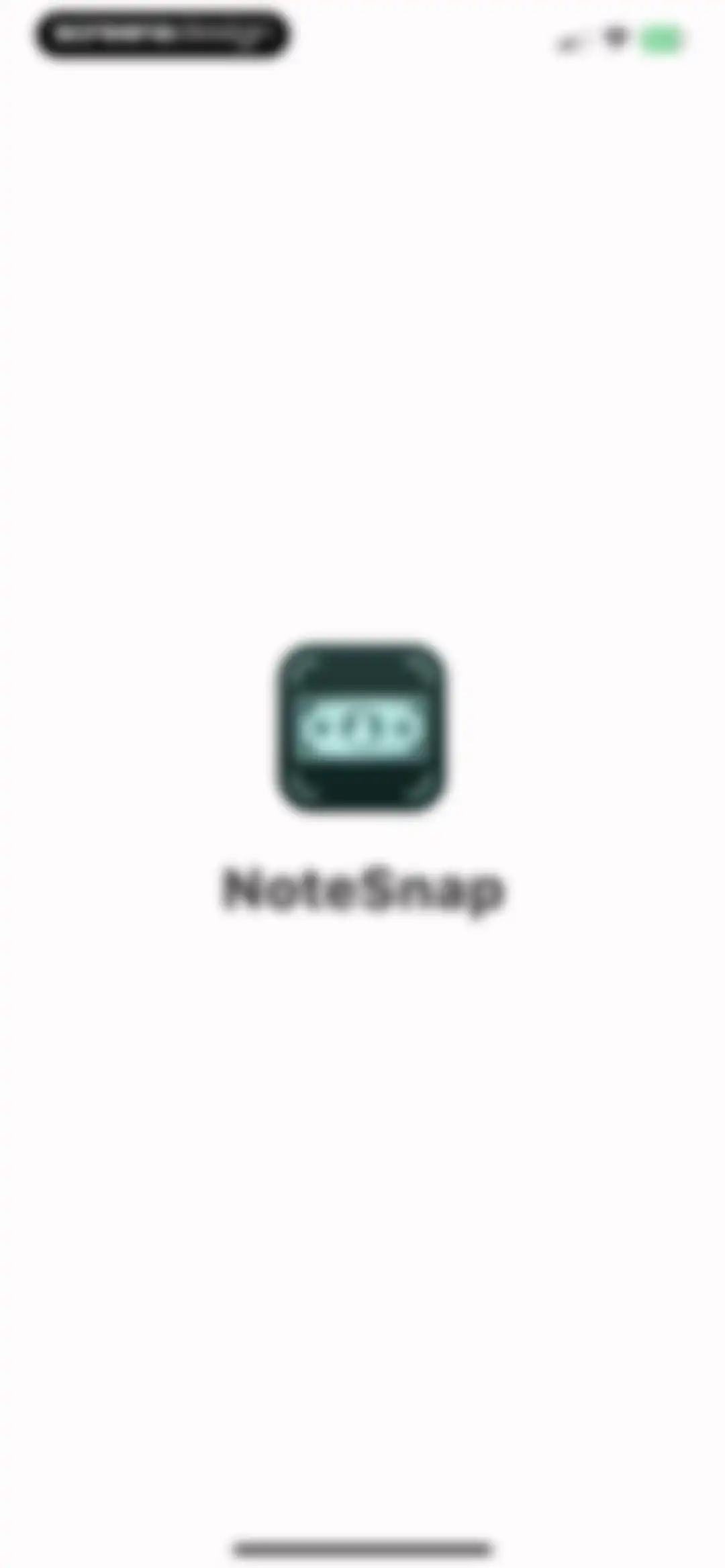 NoteSnap: Banknote Identifier screen 1