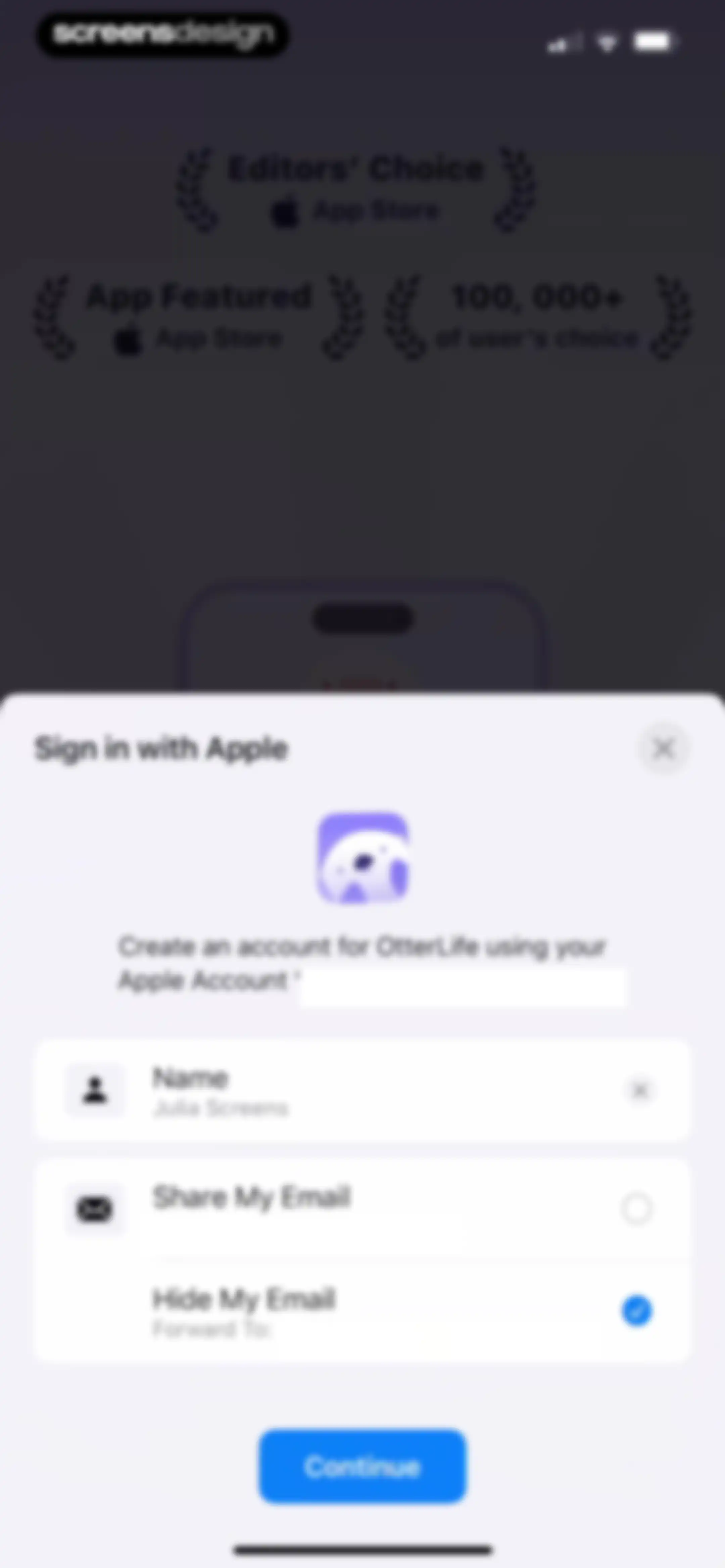 OtterLife: AI Health Tracker screen 3