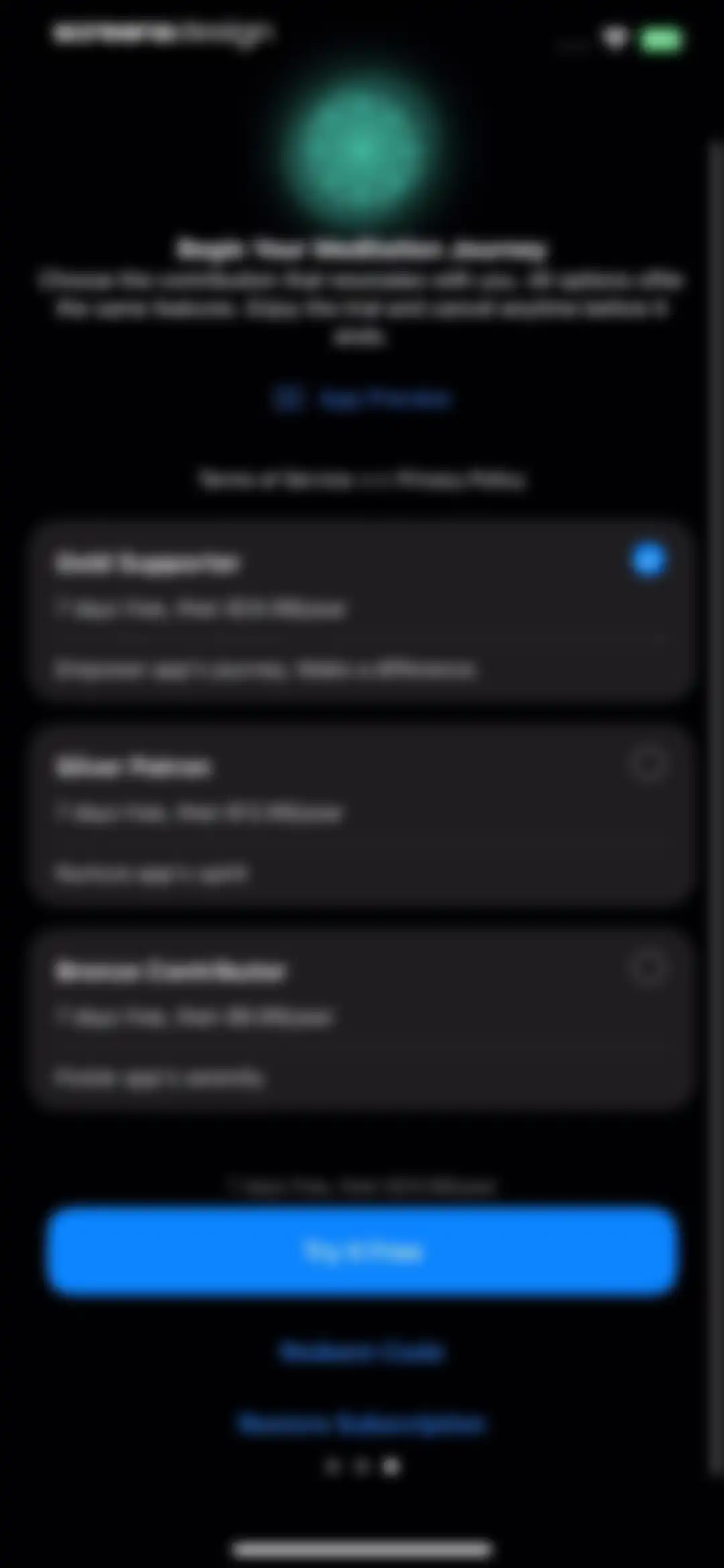 Meditate - Mindfulness app screen 3