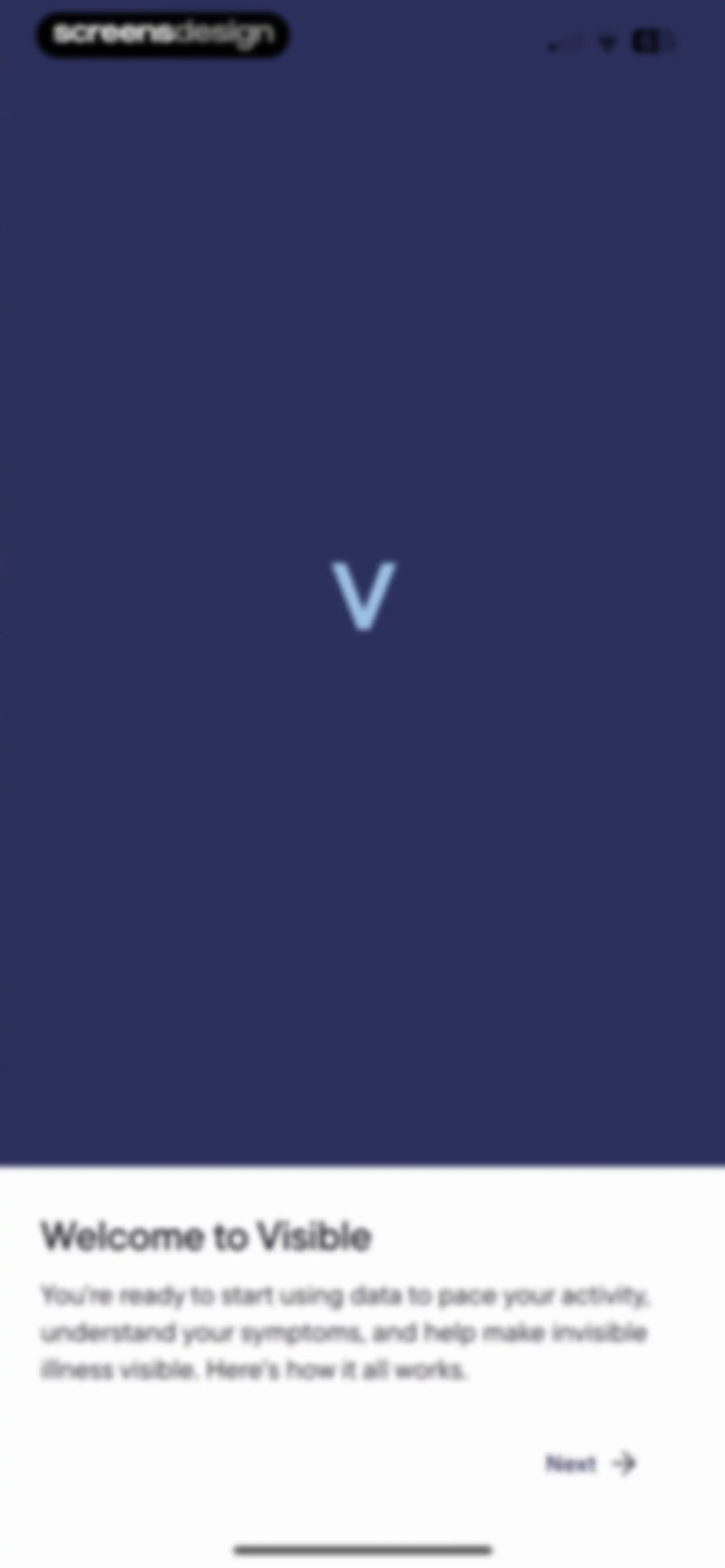 Visible: Pacing for illness screen 21