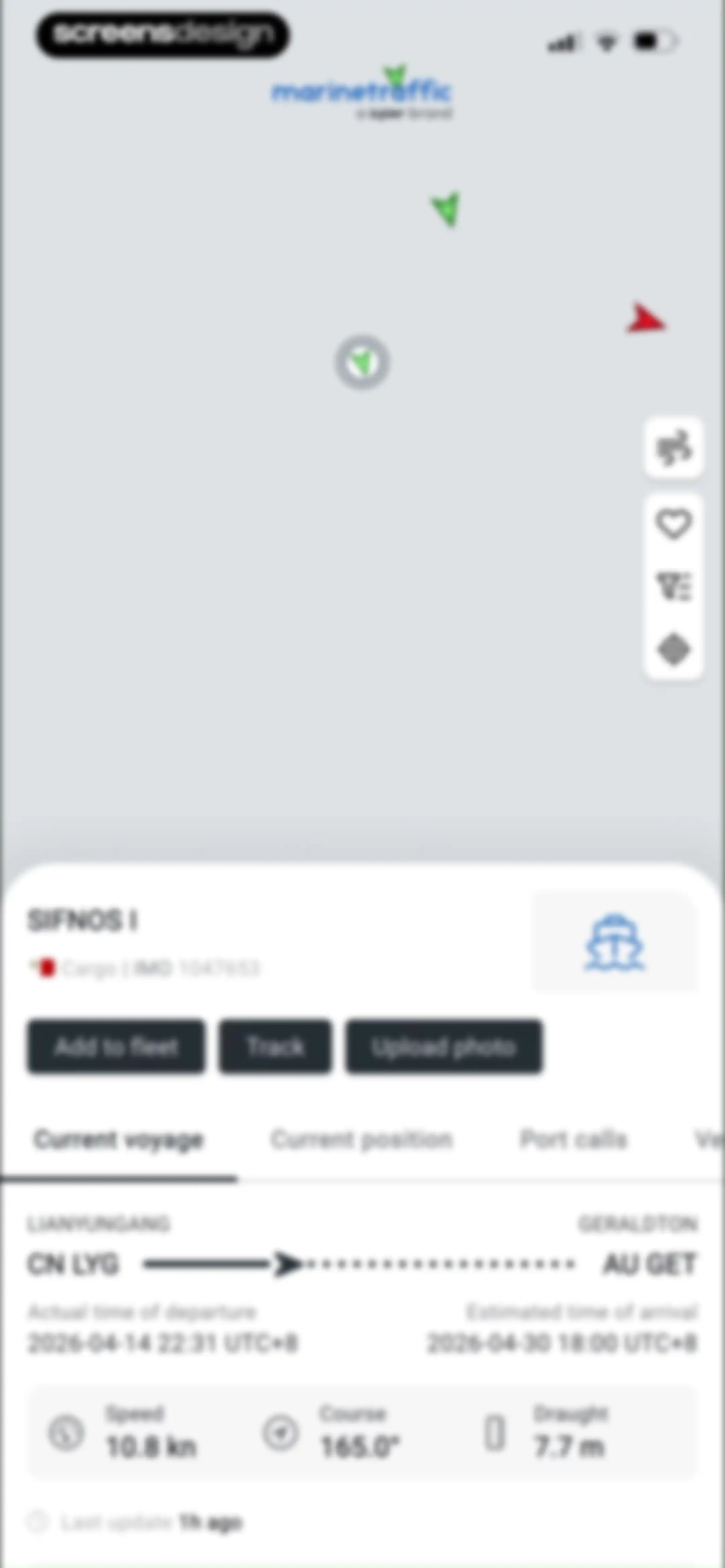 MarineTraffic - Ship Tracking screen 32