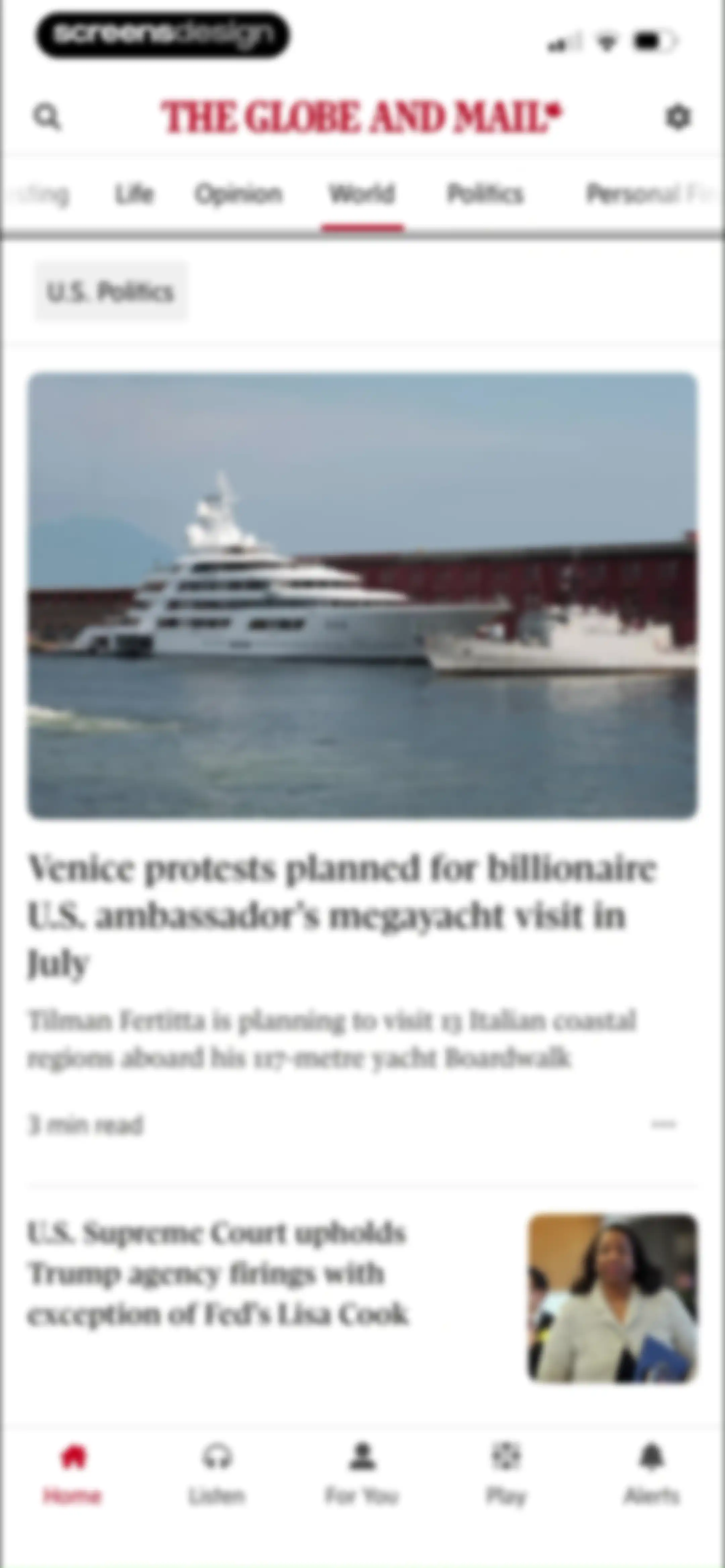 The Globe and Mail screen 58