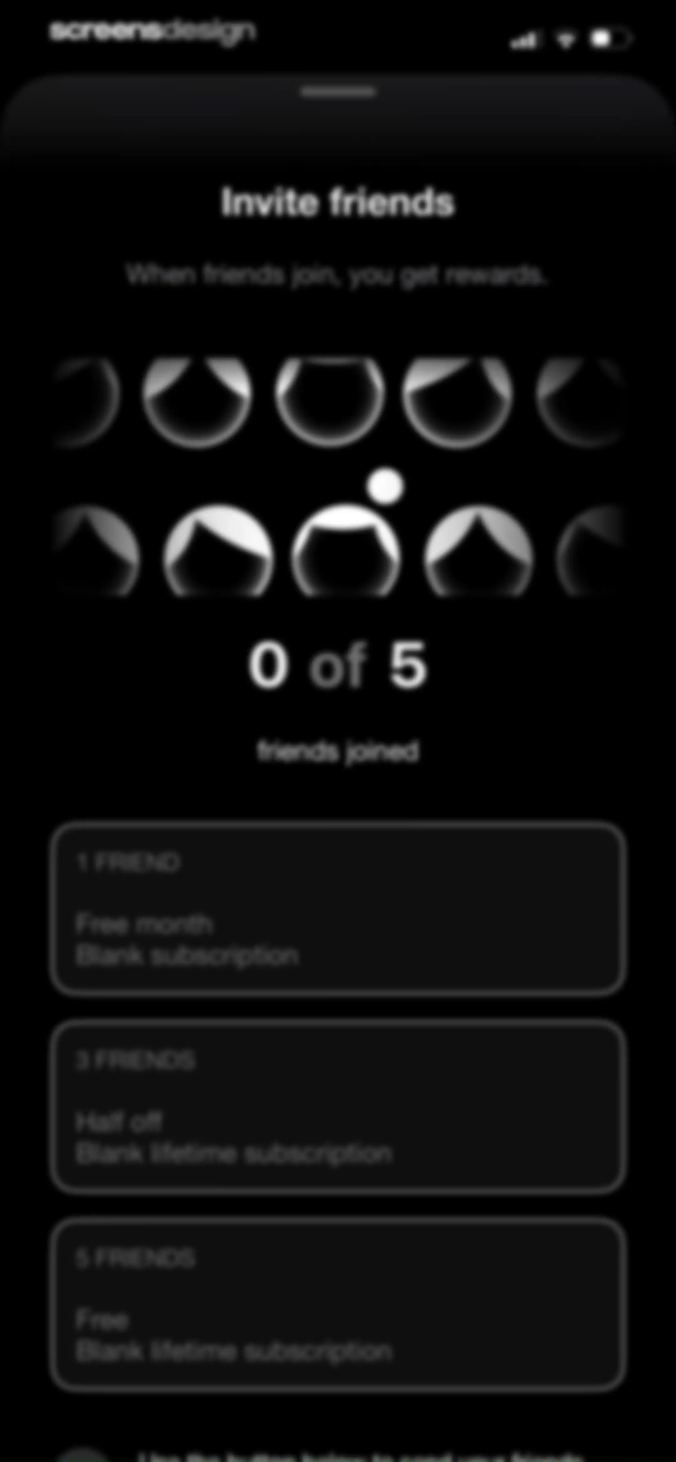 Blank Spaces Launcher screen 92