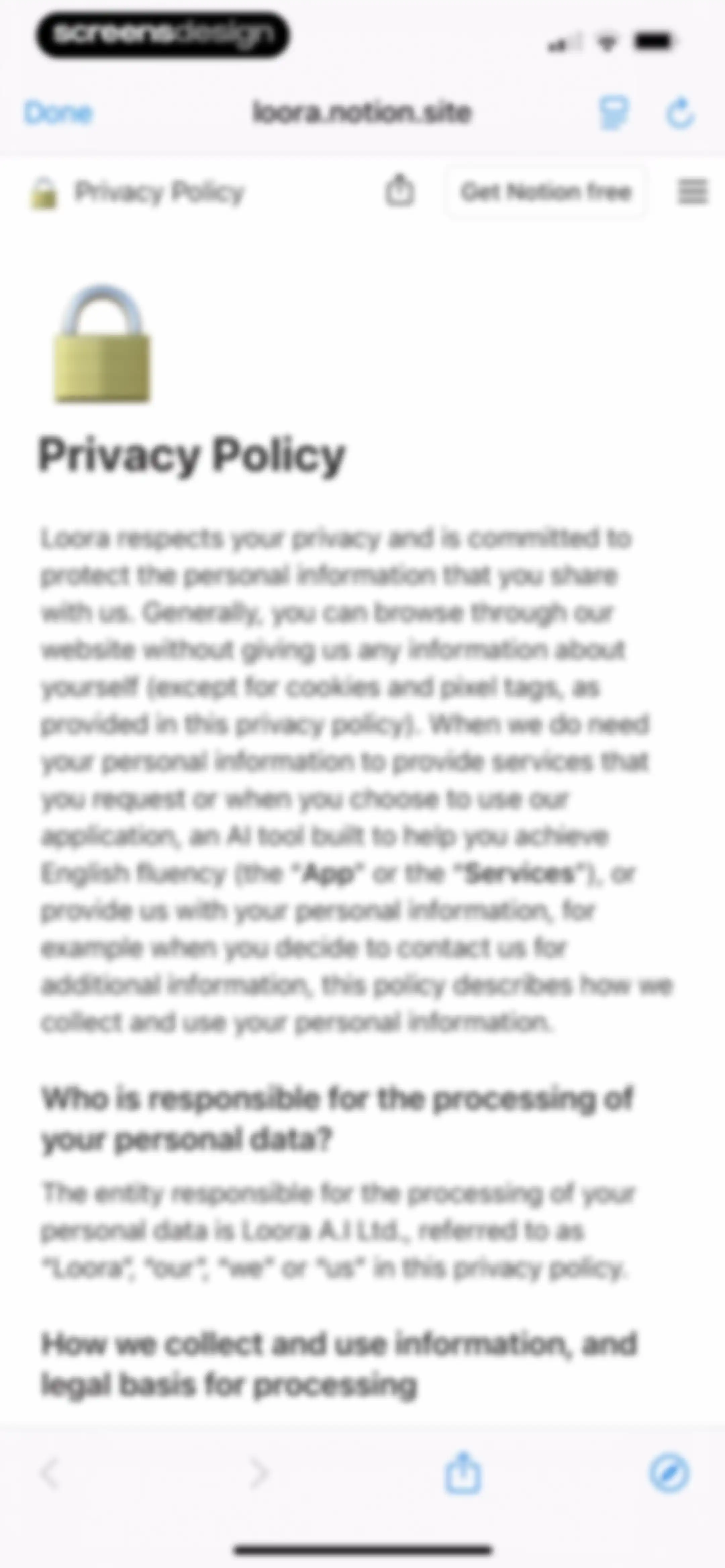 Speak English with Loora AI screen 95