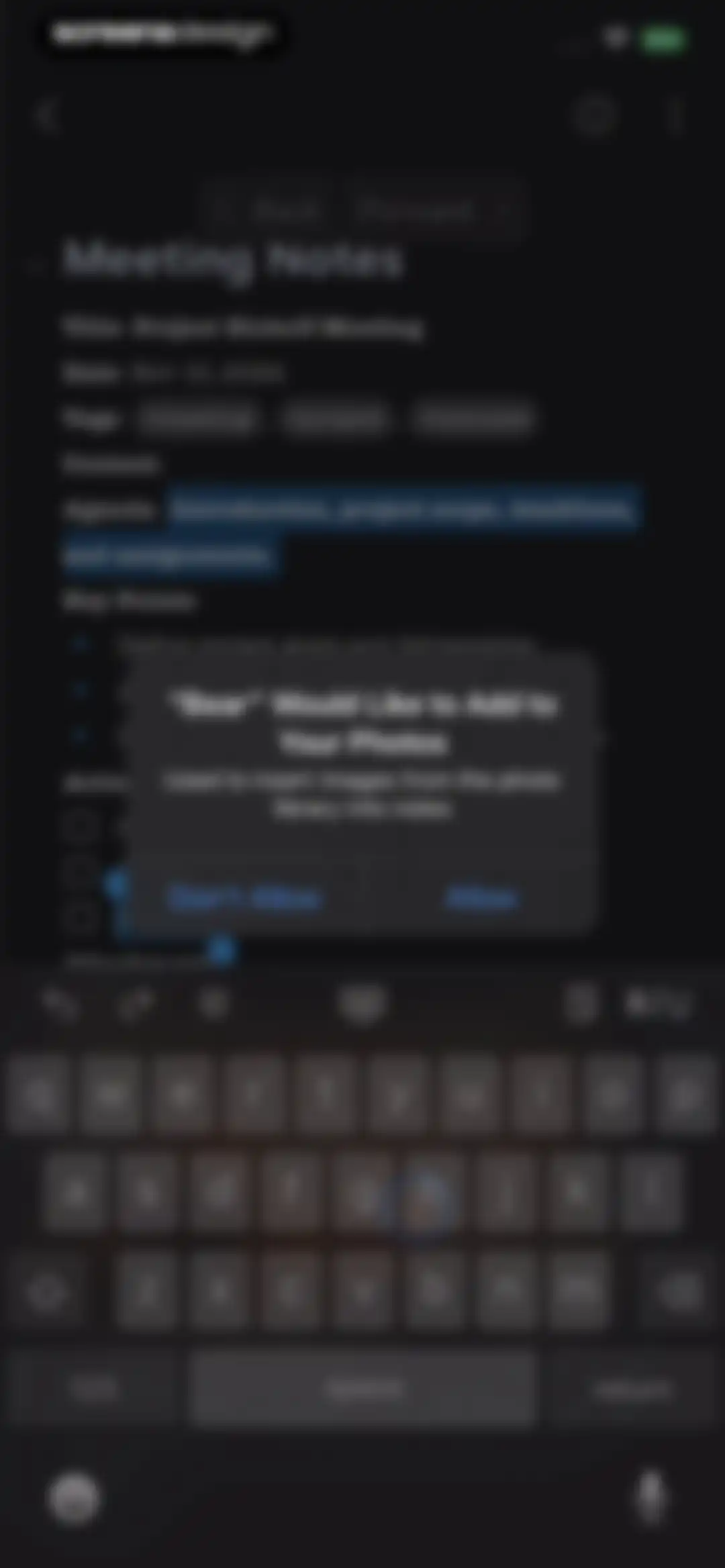 Bear - Markdown Notes screen 36