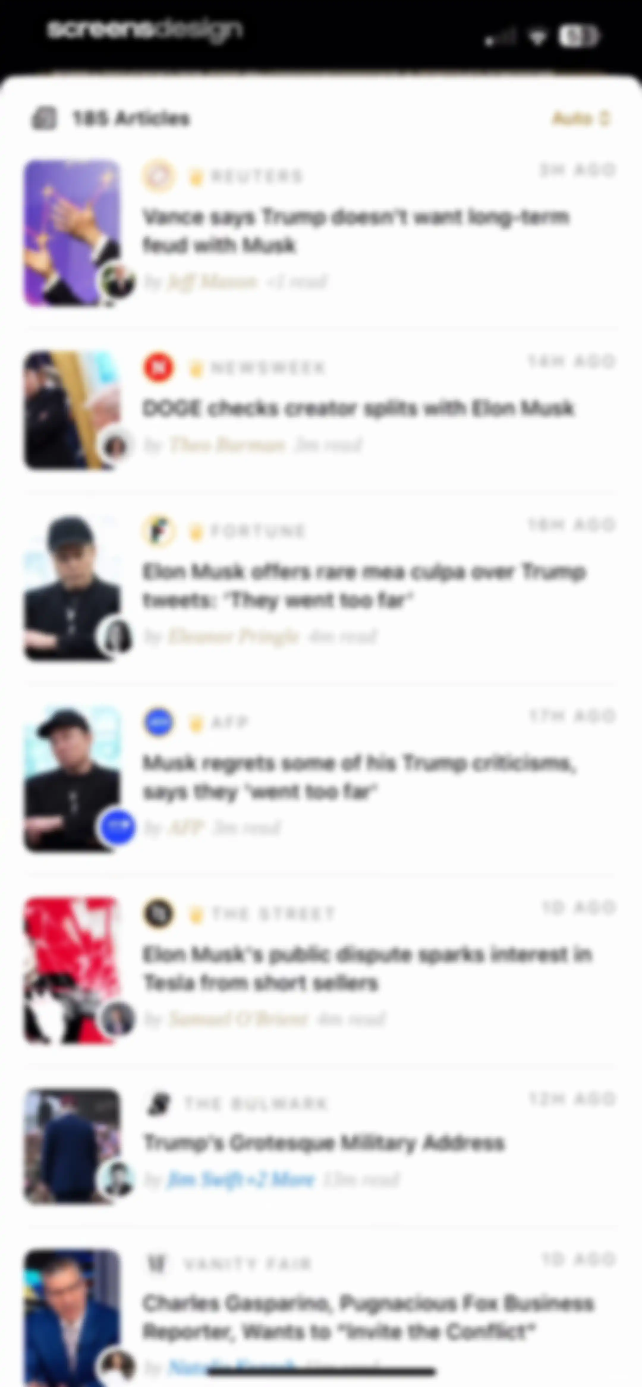 Particle: Personalized News screen 34