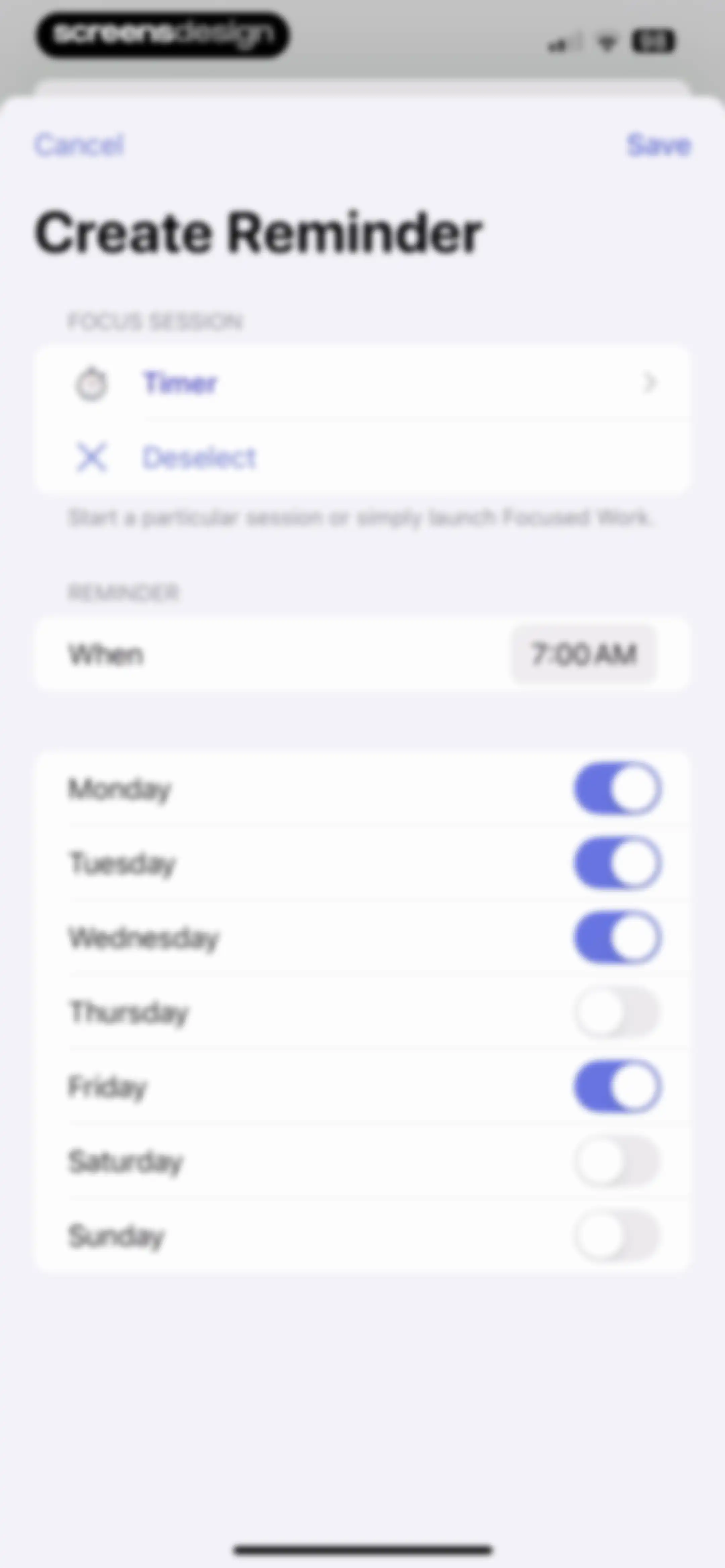 Focused Work - Pomodoro Timer screen 76