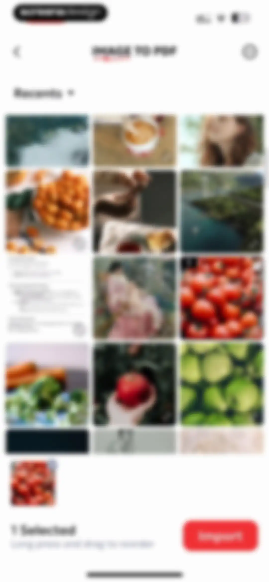 Image to PDF Converter · Edit screen 47