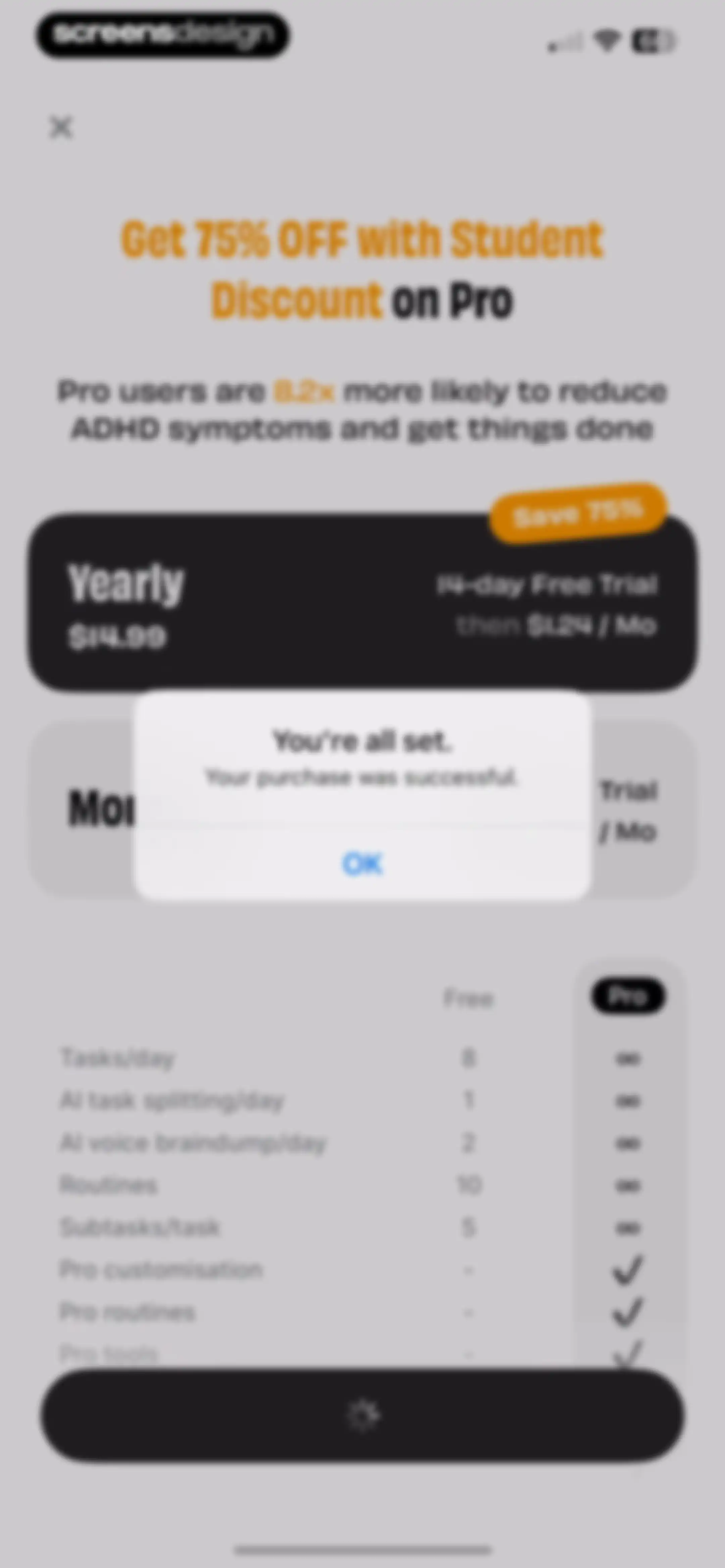 Numo: Cringe-Free ADHD App screen 32