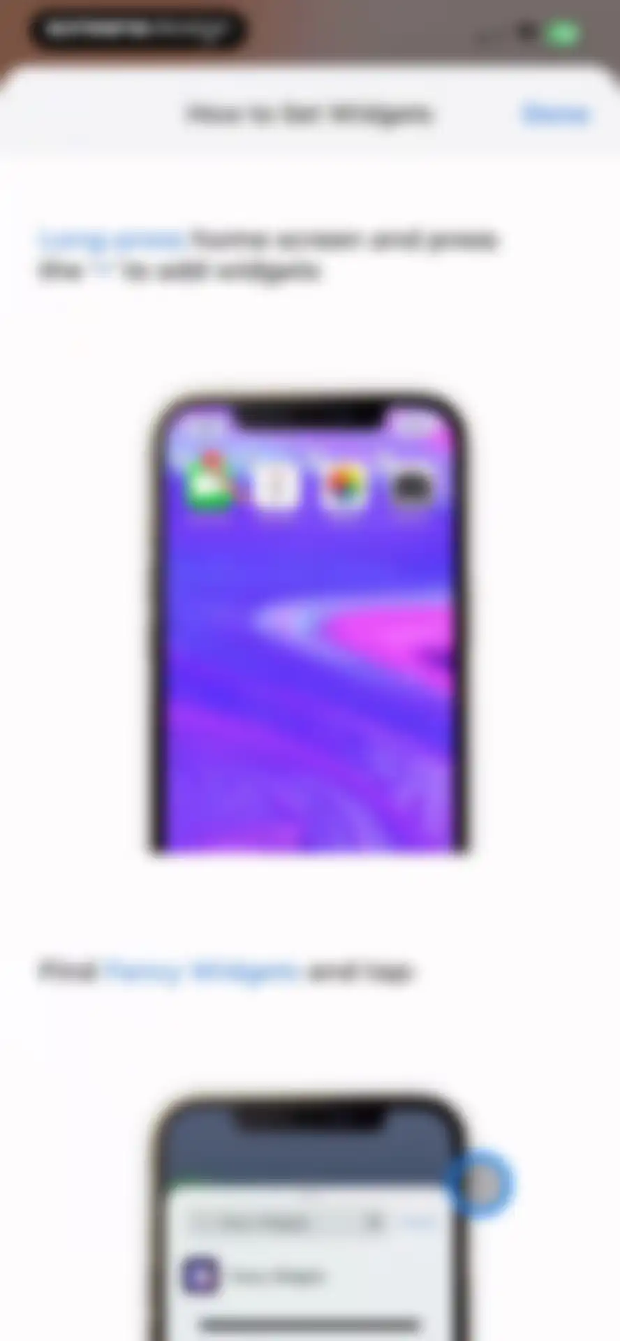 Fancy Widgets & Themes screen 9