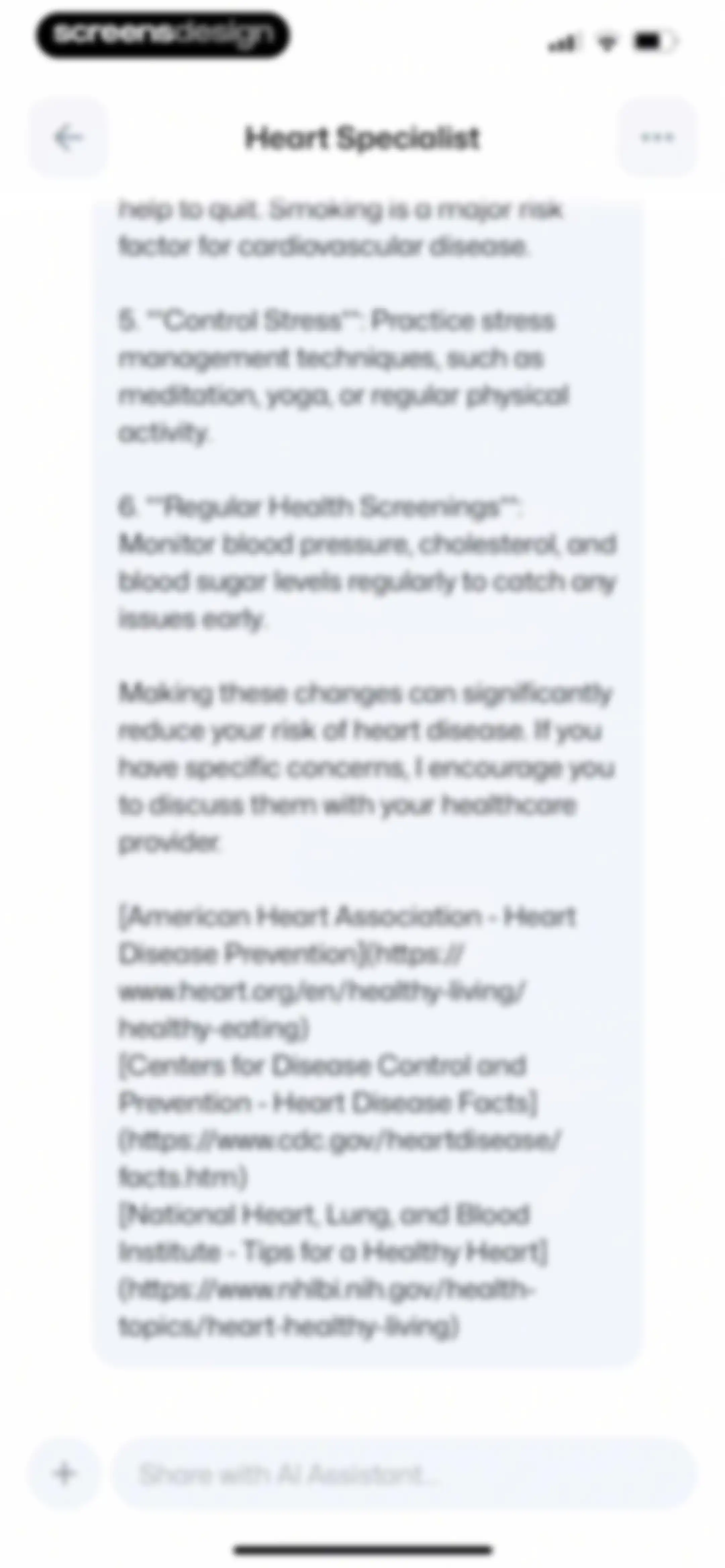 Wellance – AI Health & Balance screen 22