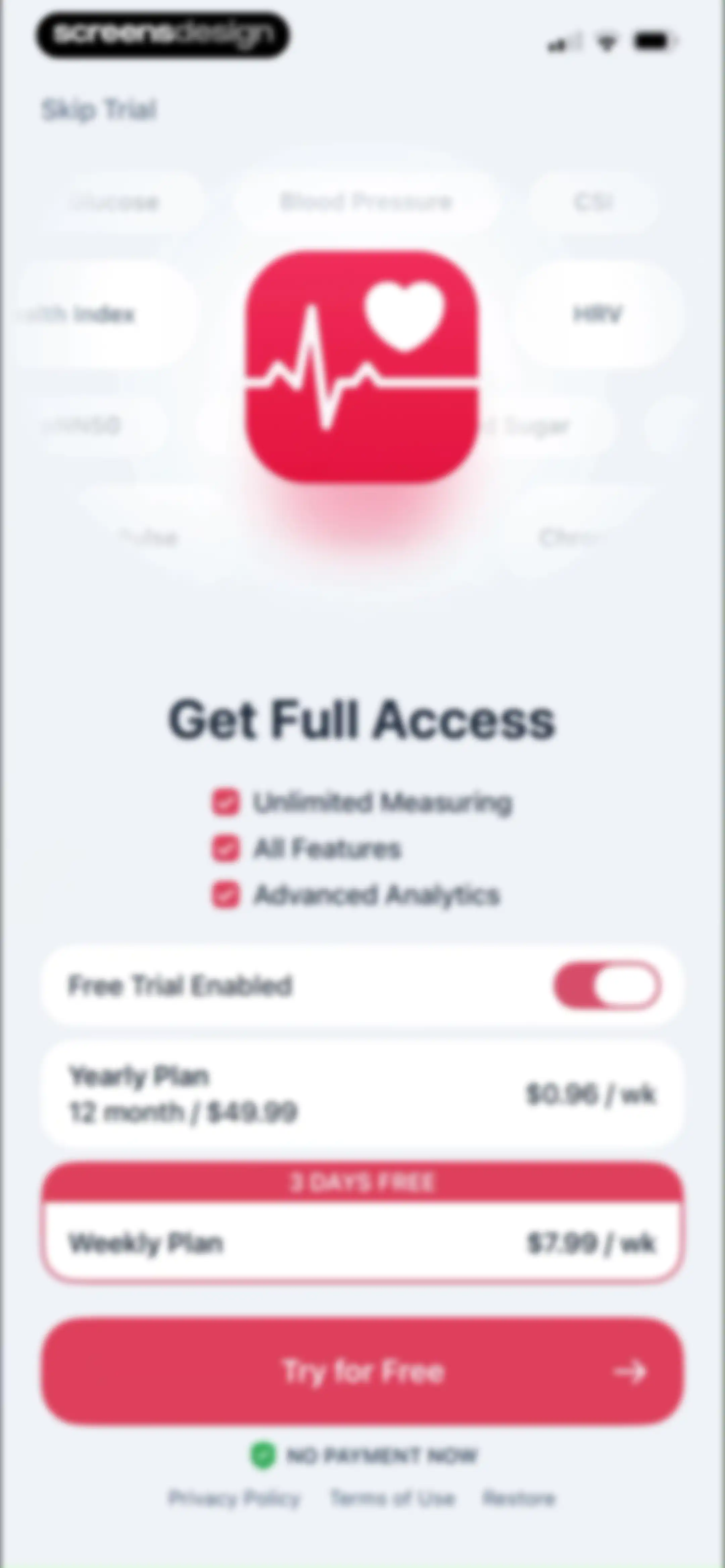Heartica: Heart Rate Monitor screen 9