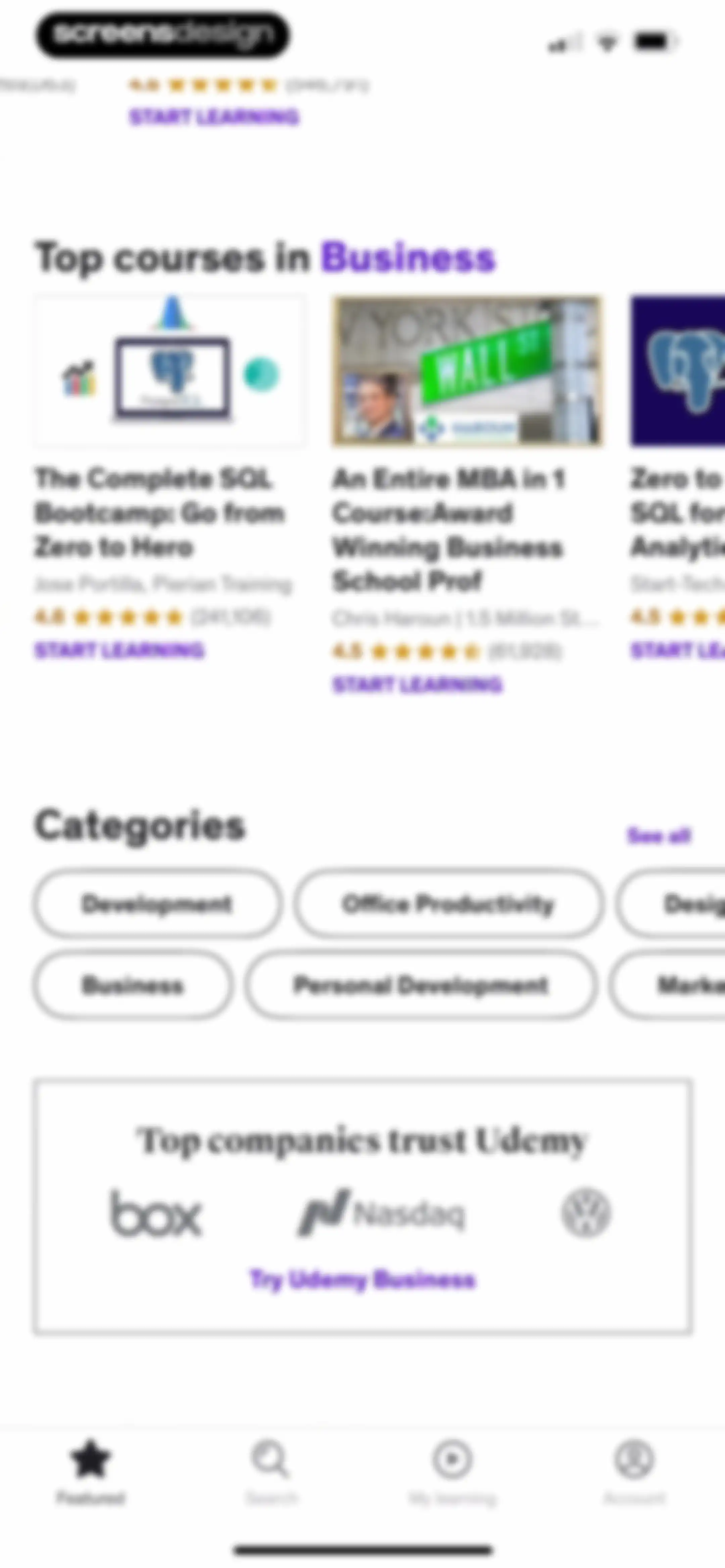 Udemy Online Video Courses screen 68