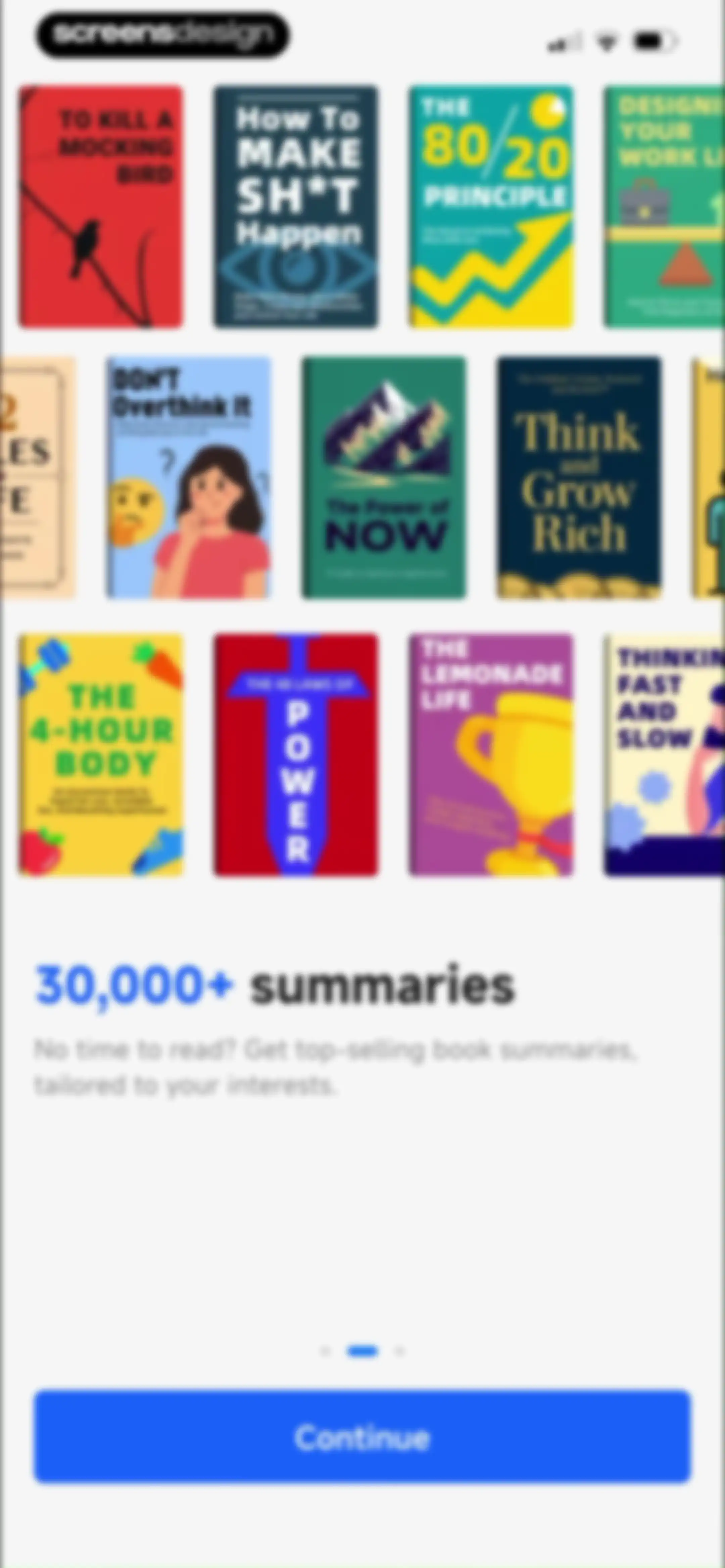 LeapAhead-Daily Book Cast screen 4