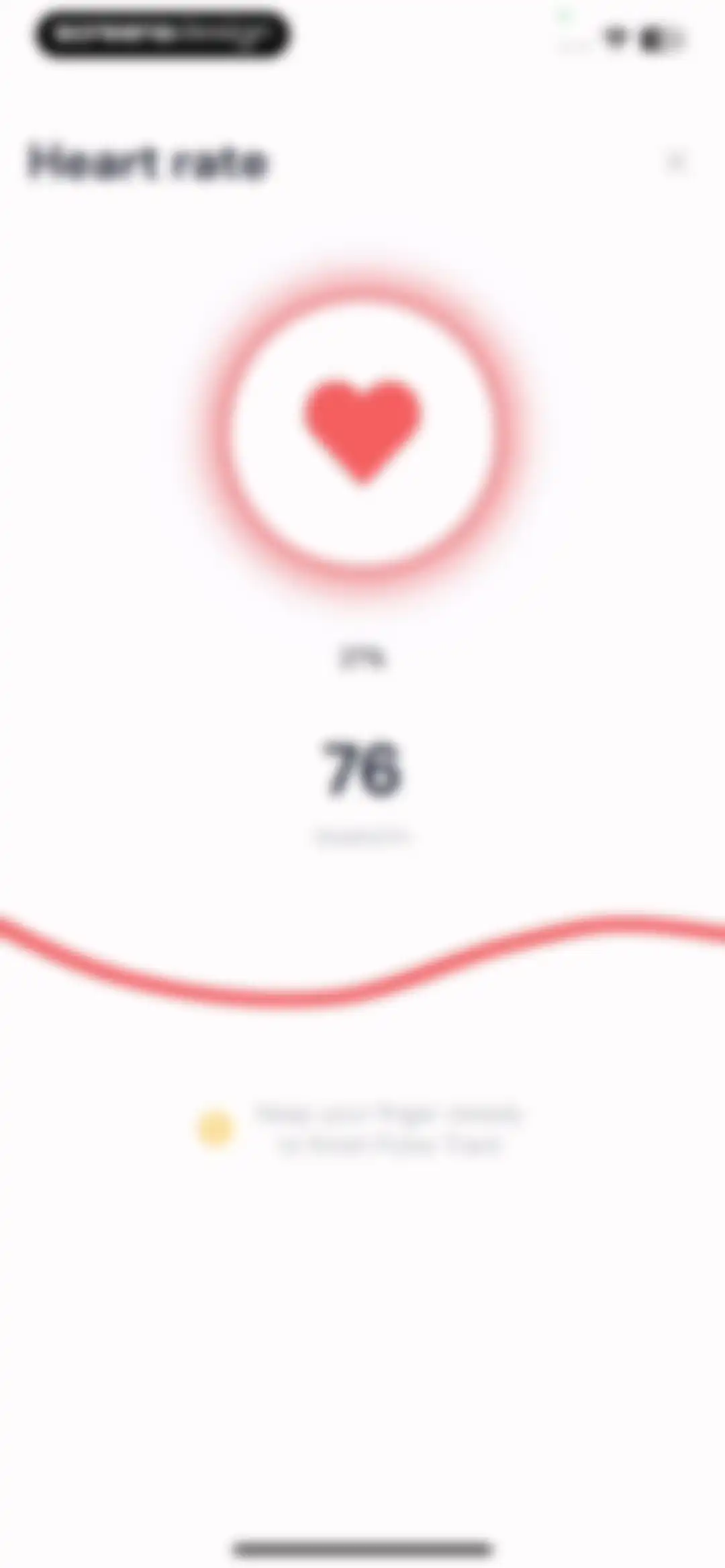 Heart Health - Pulse Measure screen 31