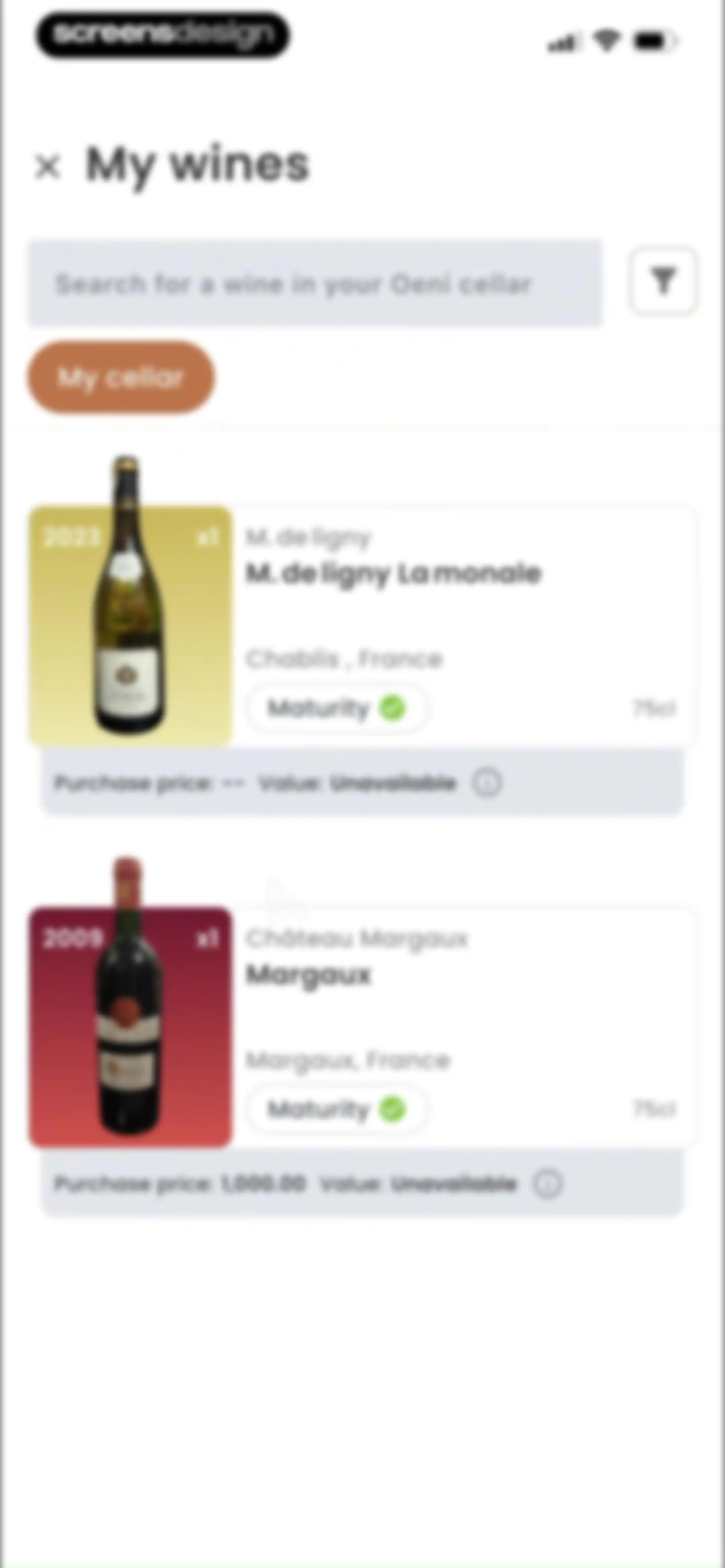 Oeni: #1 Wine Cellar Manager screen 122