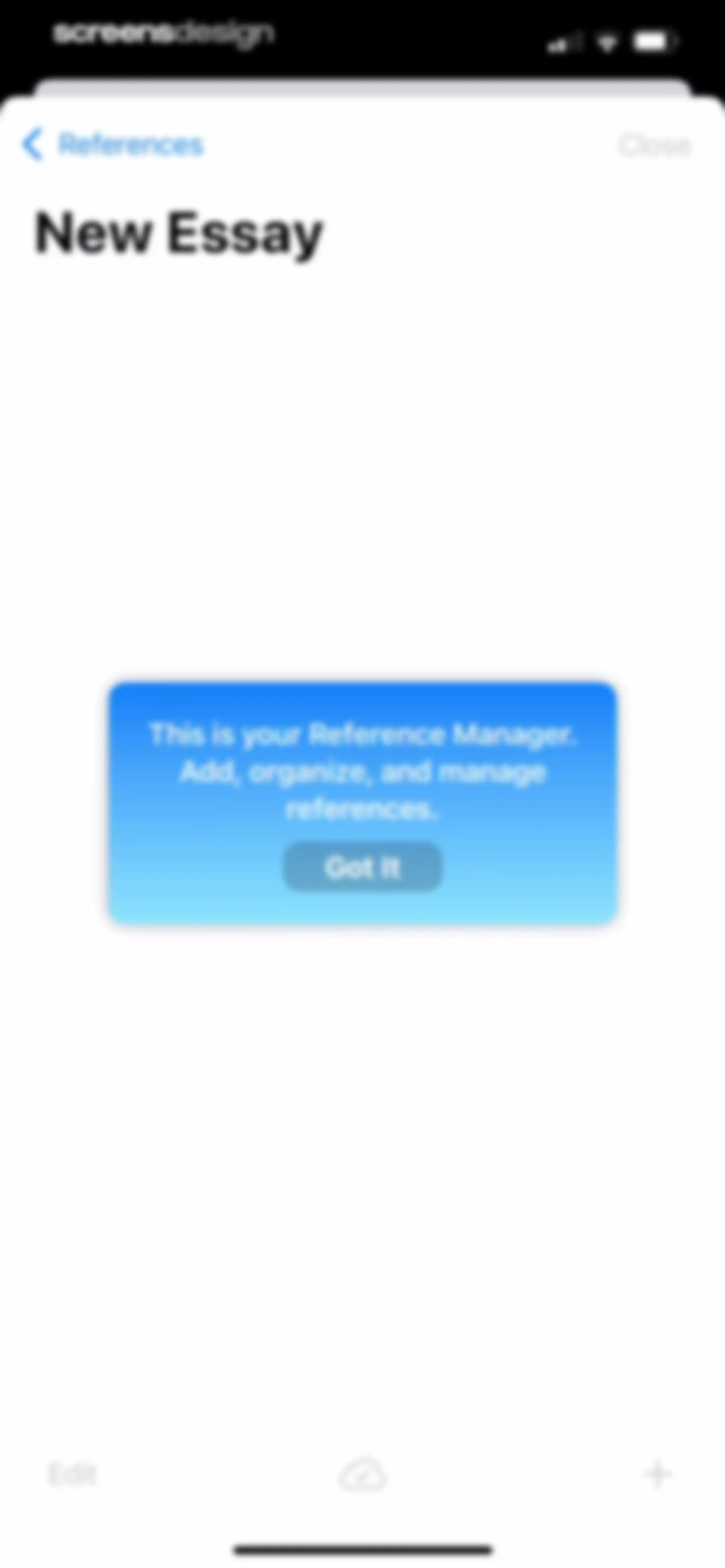 Essayist: Academic Writing App screen 15