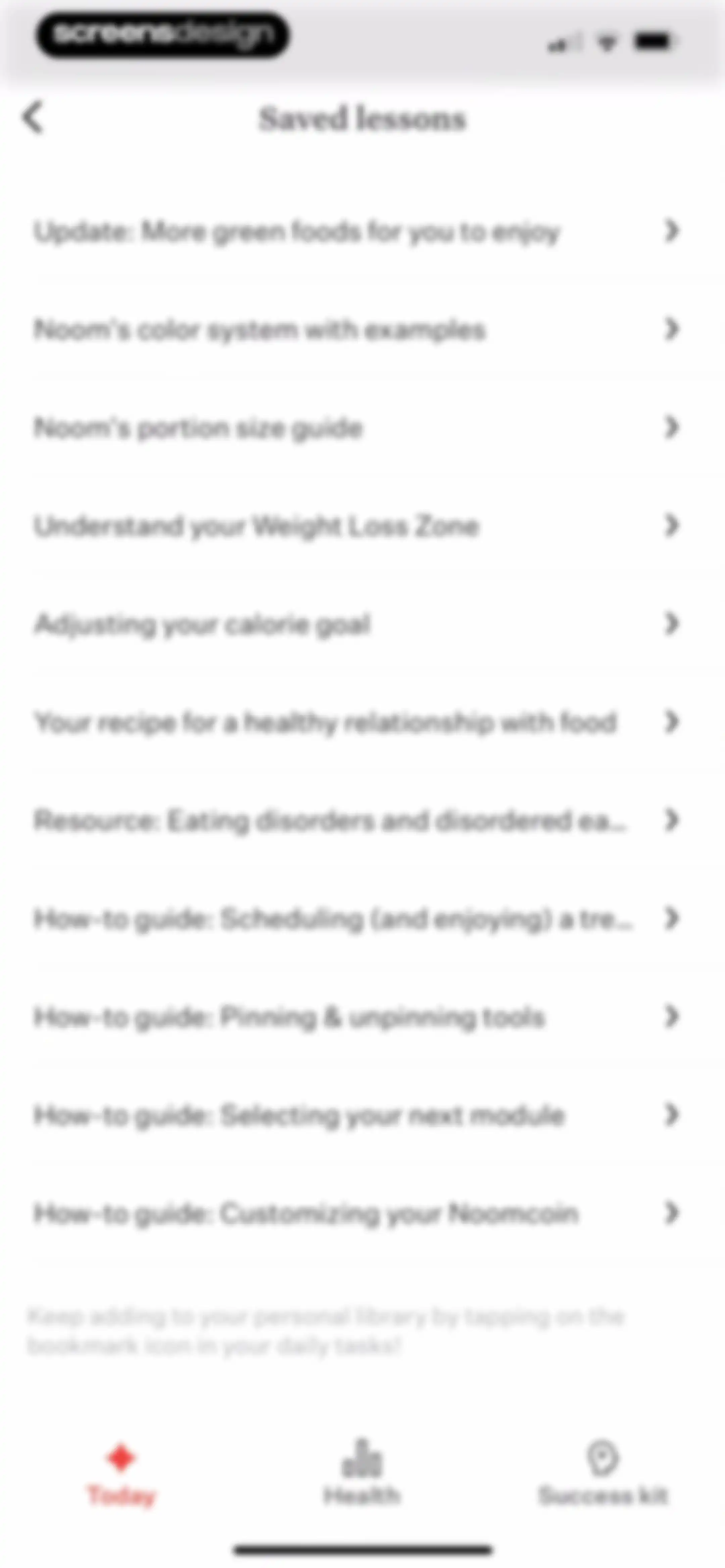 Noom Weight Loss, Food Tracker screen 315
