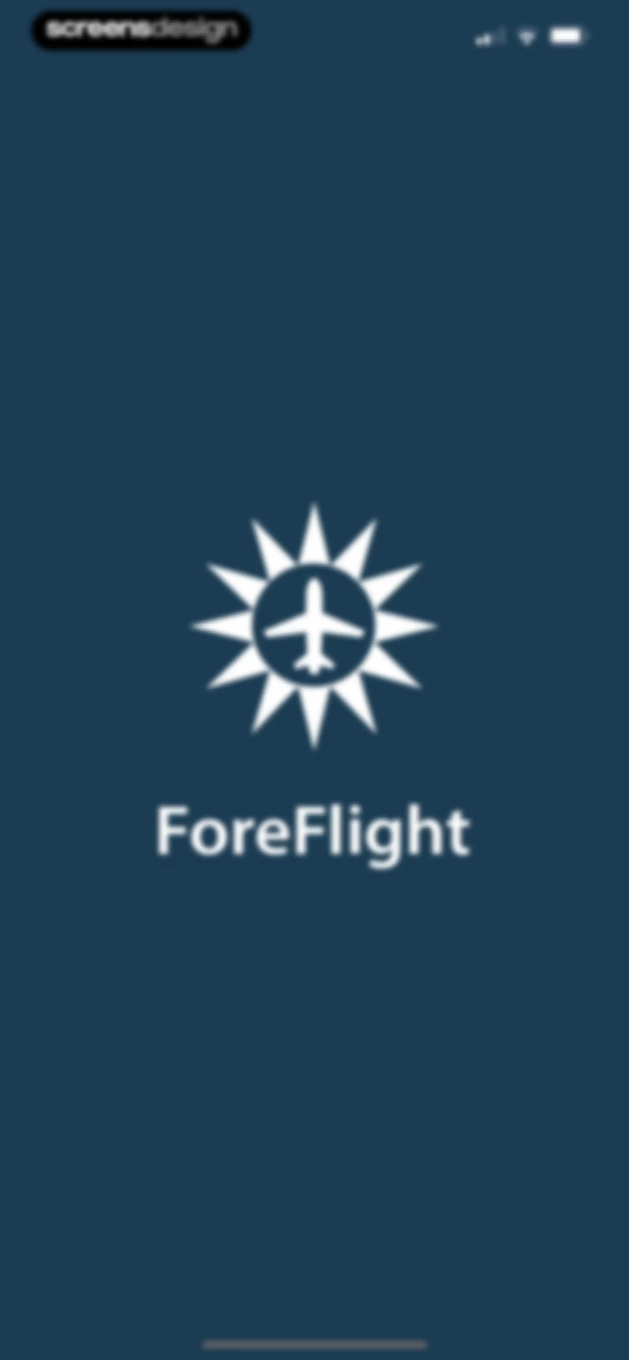 ForeFlight Mobile EFB screen 1