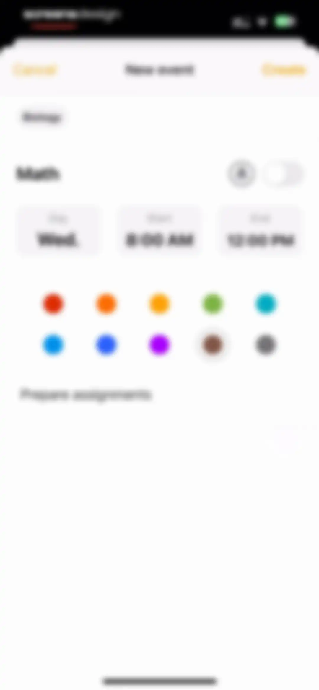 My Timetable - Quick & Simple screen 17