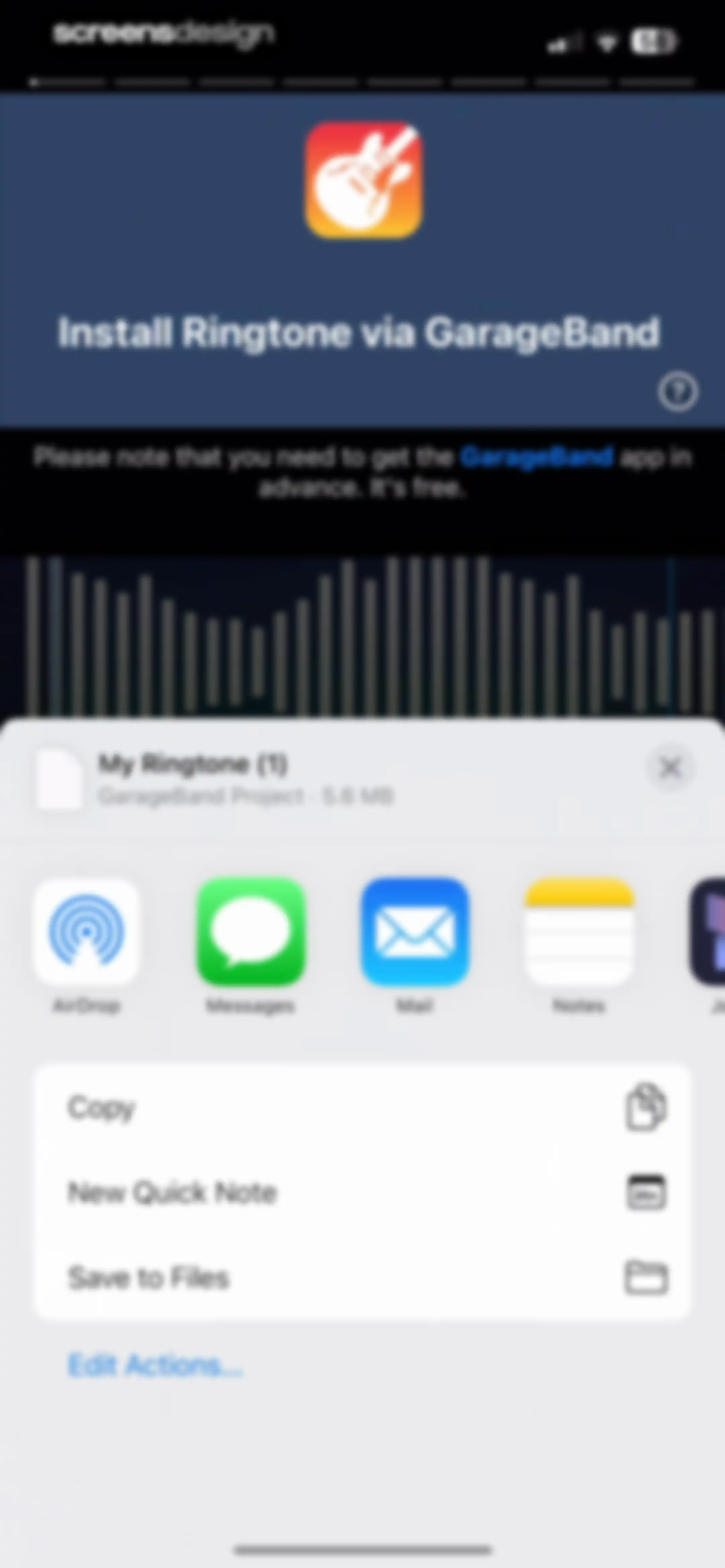 Ringtones for iphone: Ringtune screen 62