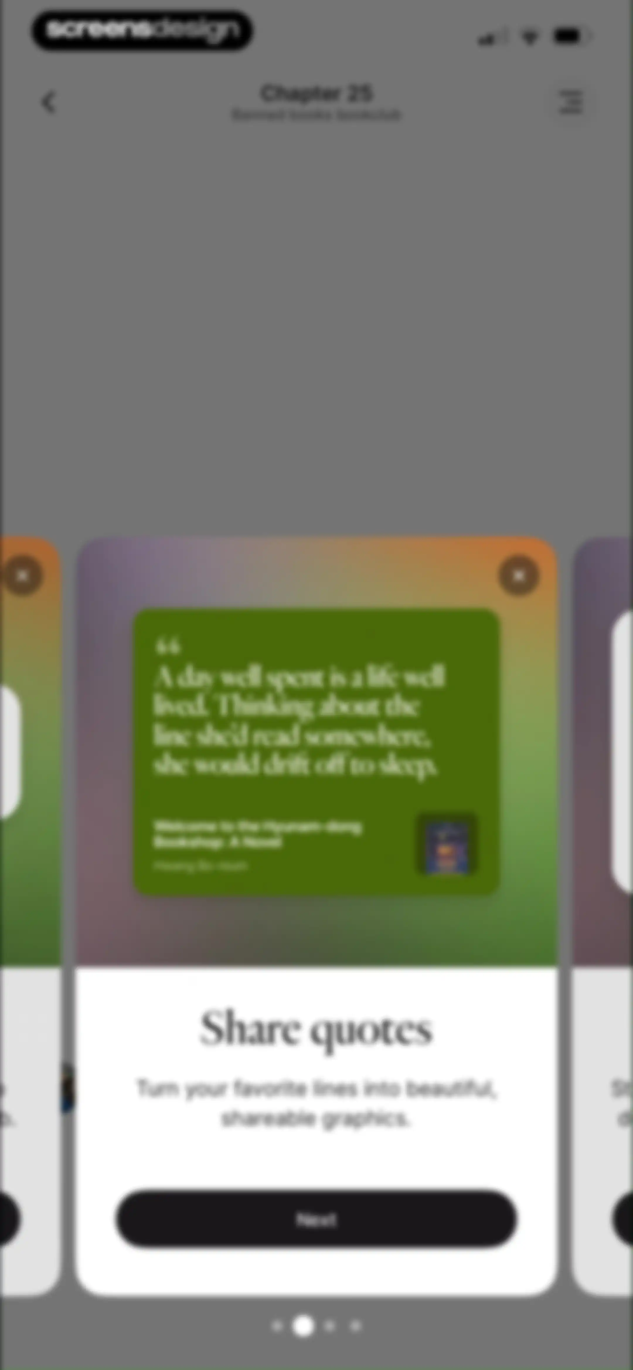Fable: Track & Discuss Books screen 121