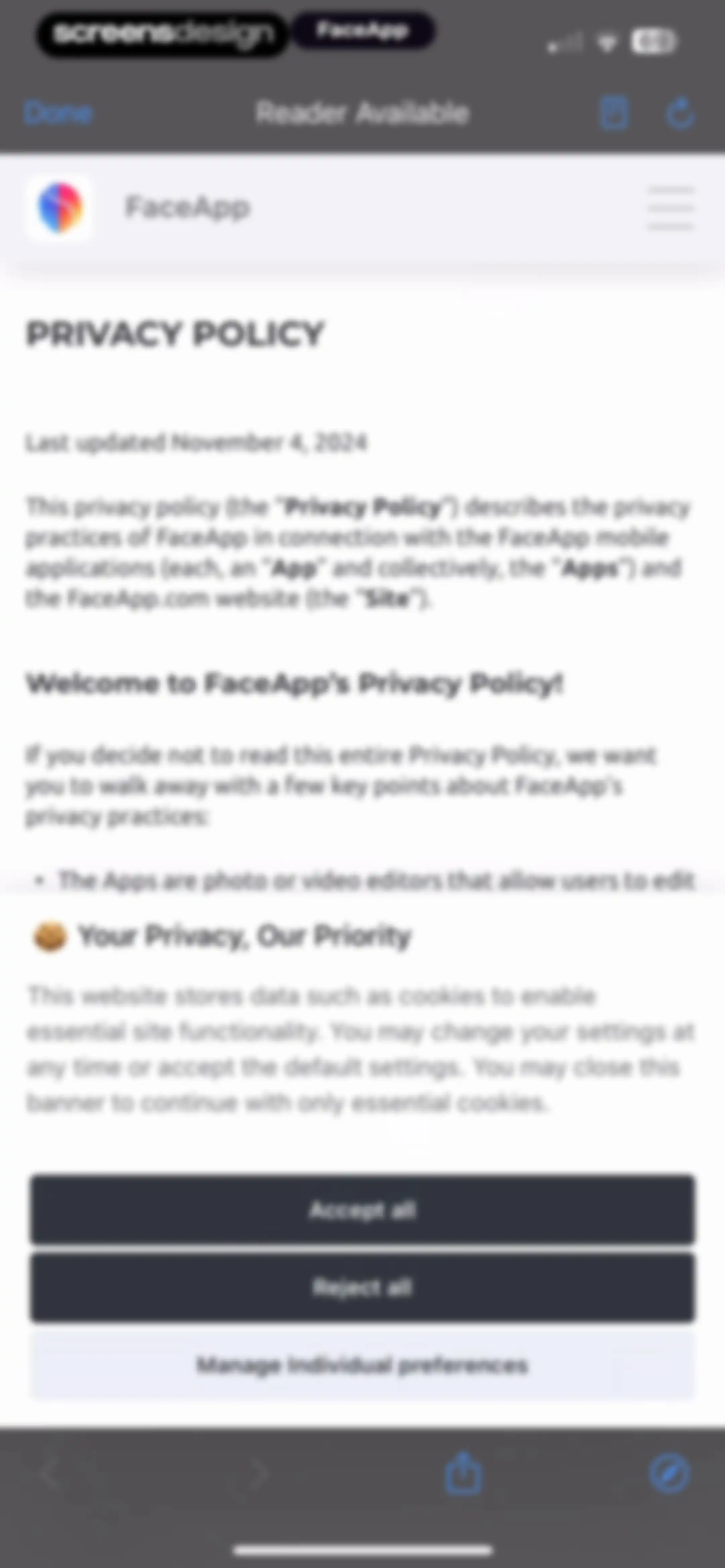 FaceApp: Perfect Face Editor screen 120