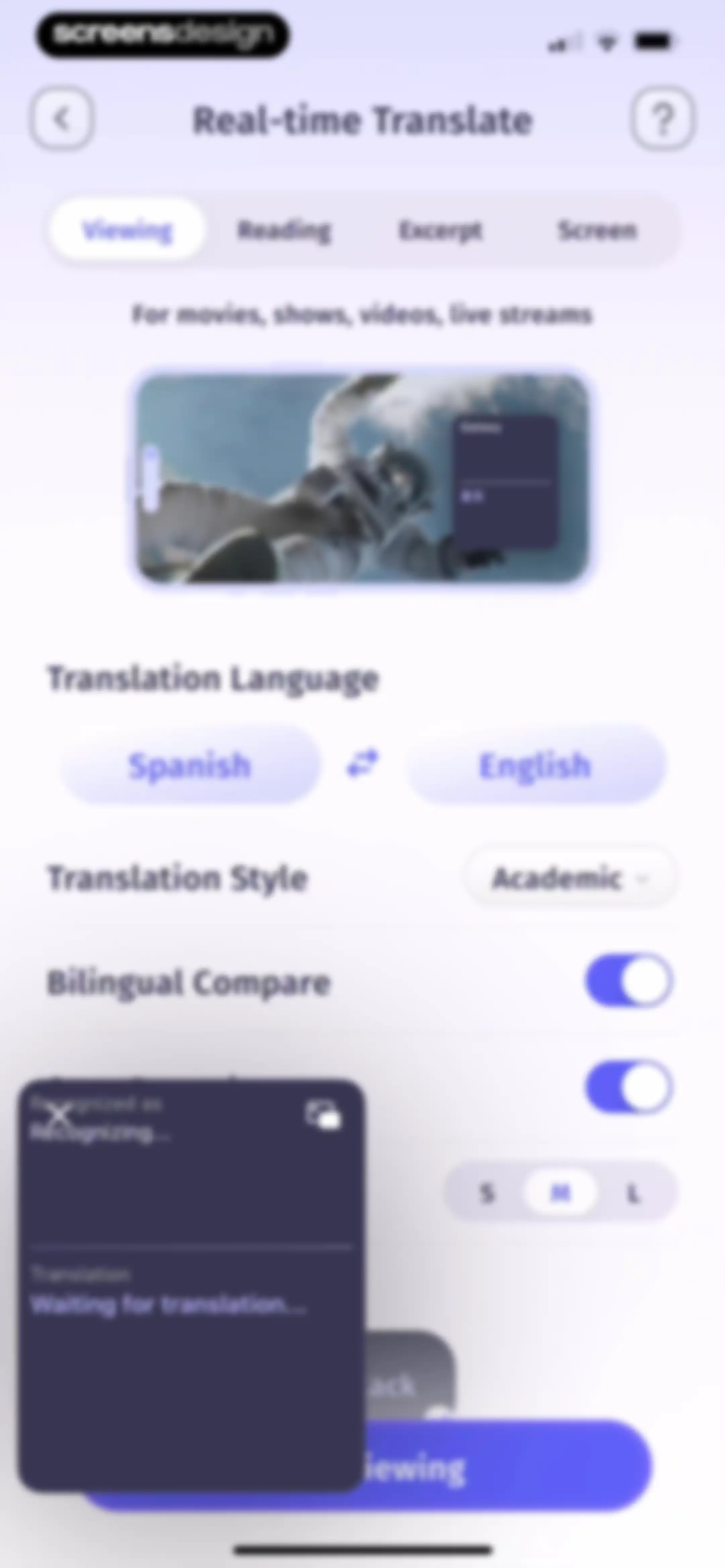 eTranslator-AI Translate screen 59