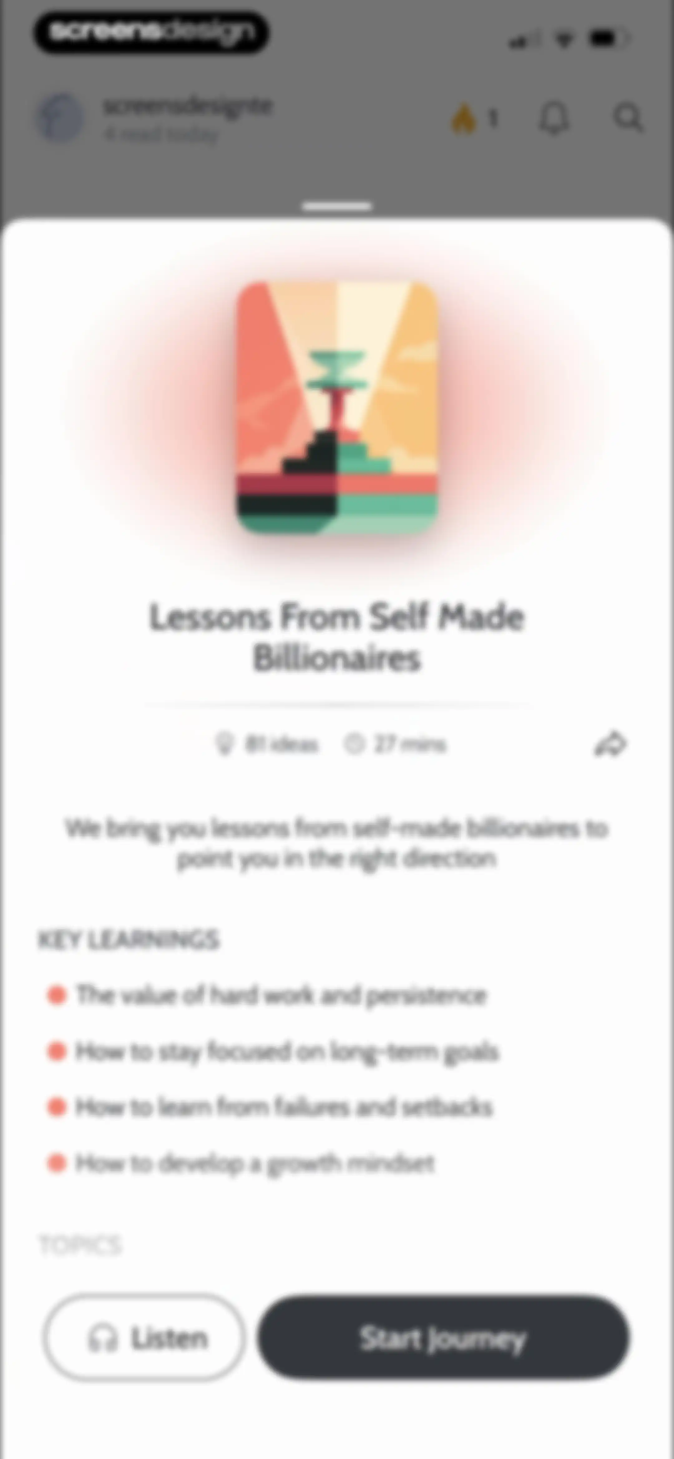 Deepstash: Smarter Every Day! screen 108