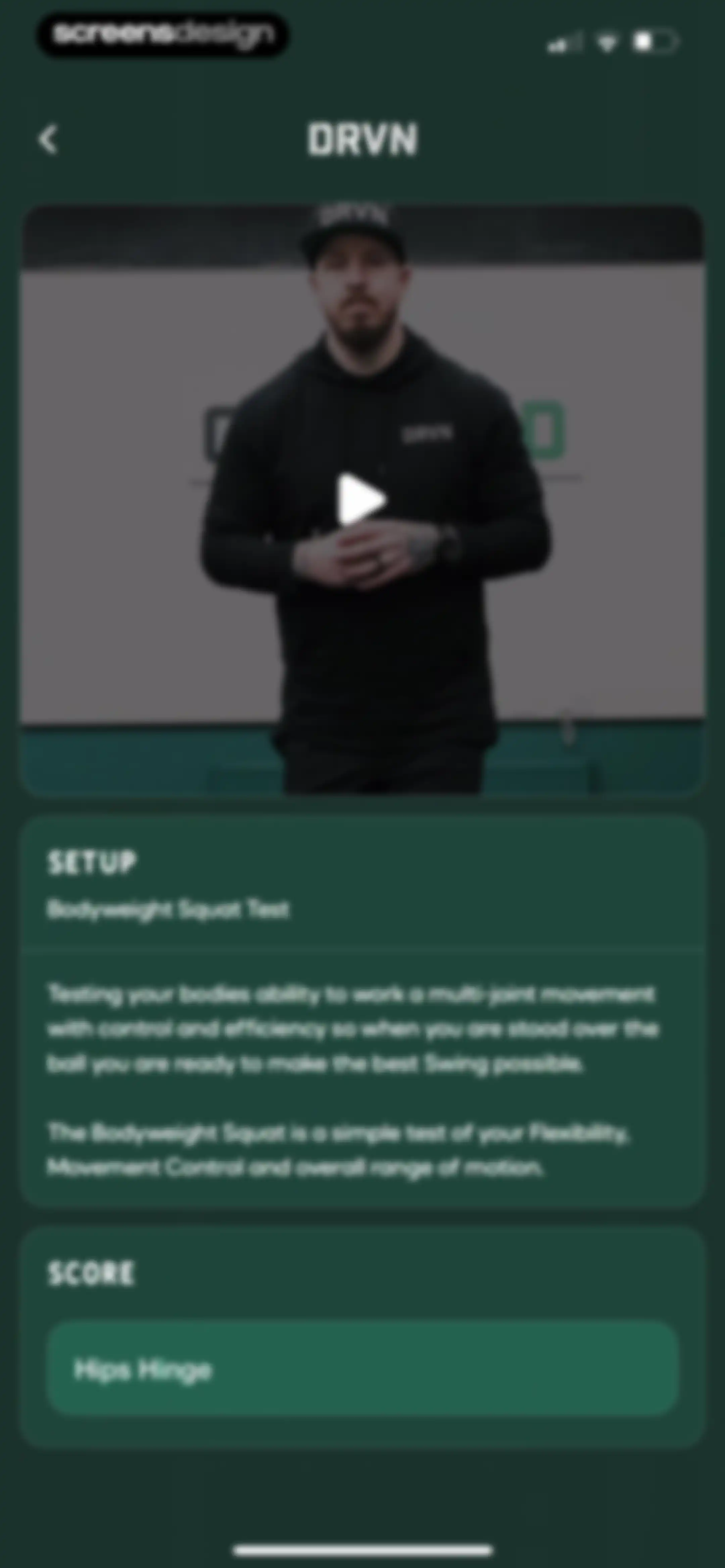 DRVN - Golf & Gym Workouts screen 67