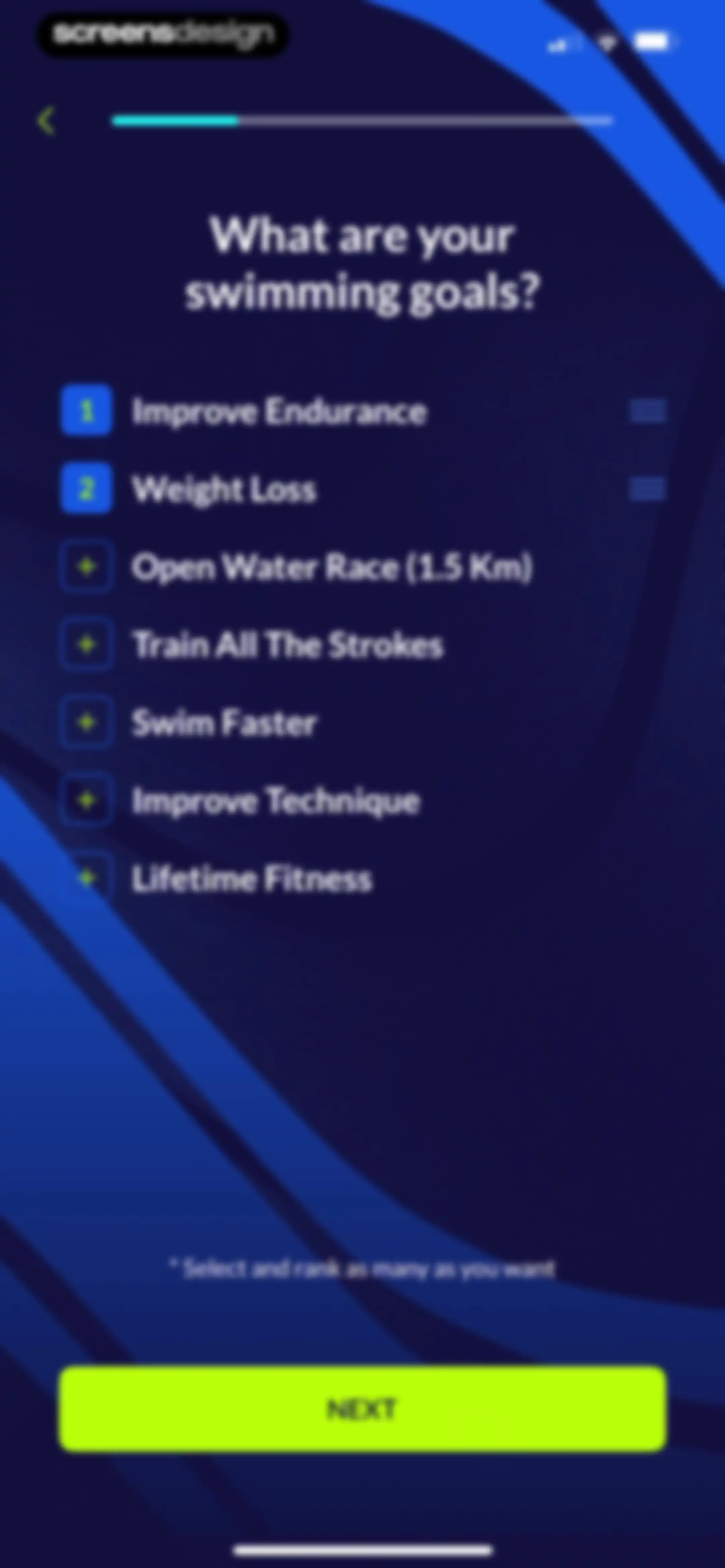 MySwimPro: #1 Swim Workout App screen 40