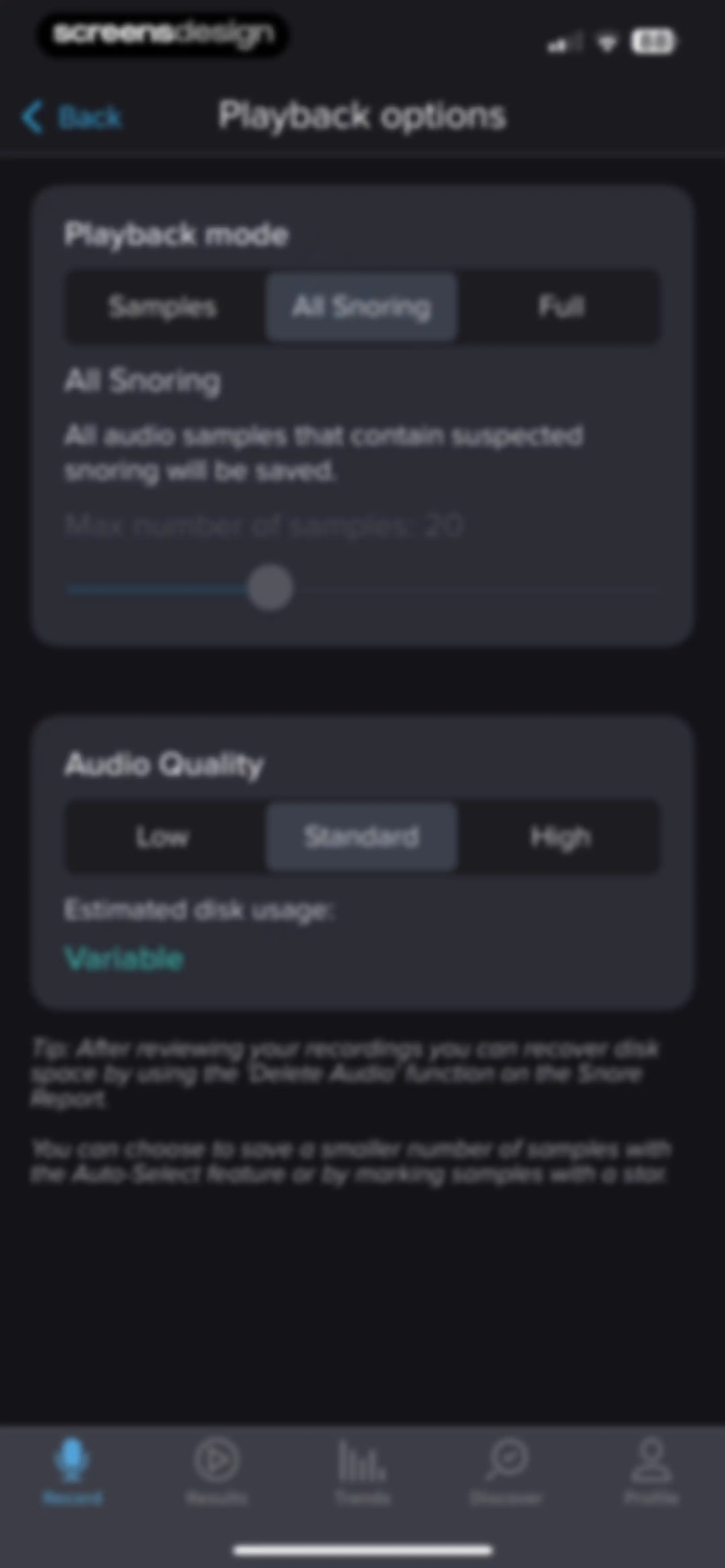 SnoreLab : Record Your Snoring screen 22