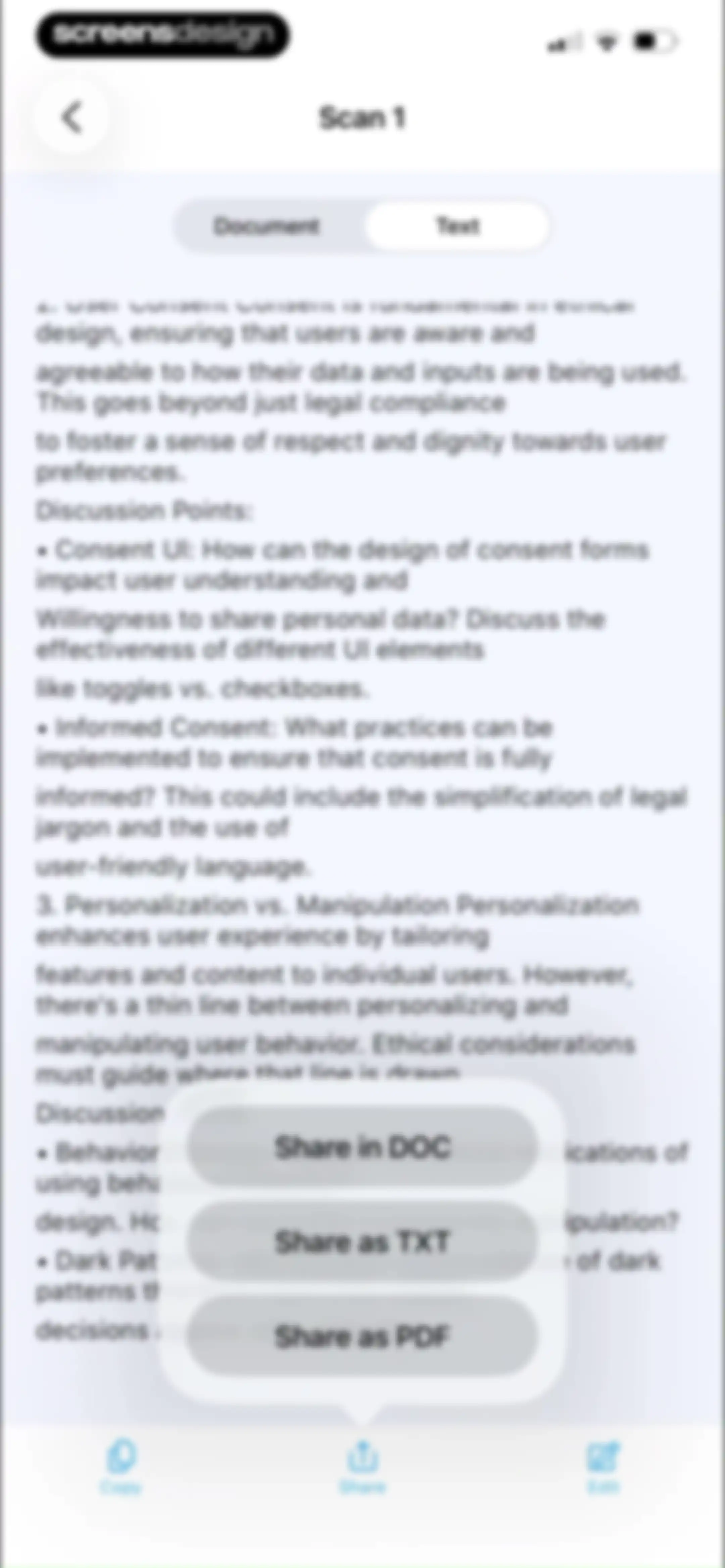 QR Code Reader & PDF Scanner screen 43