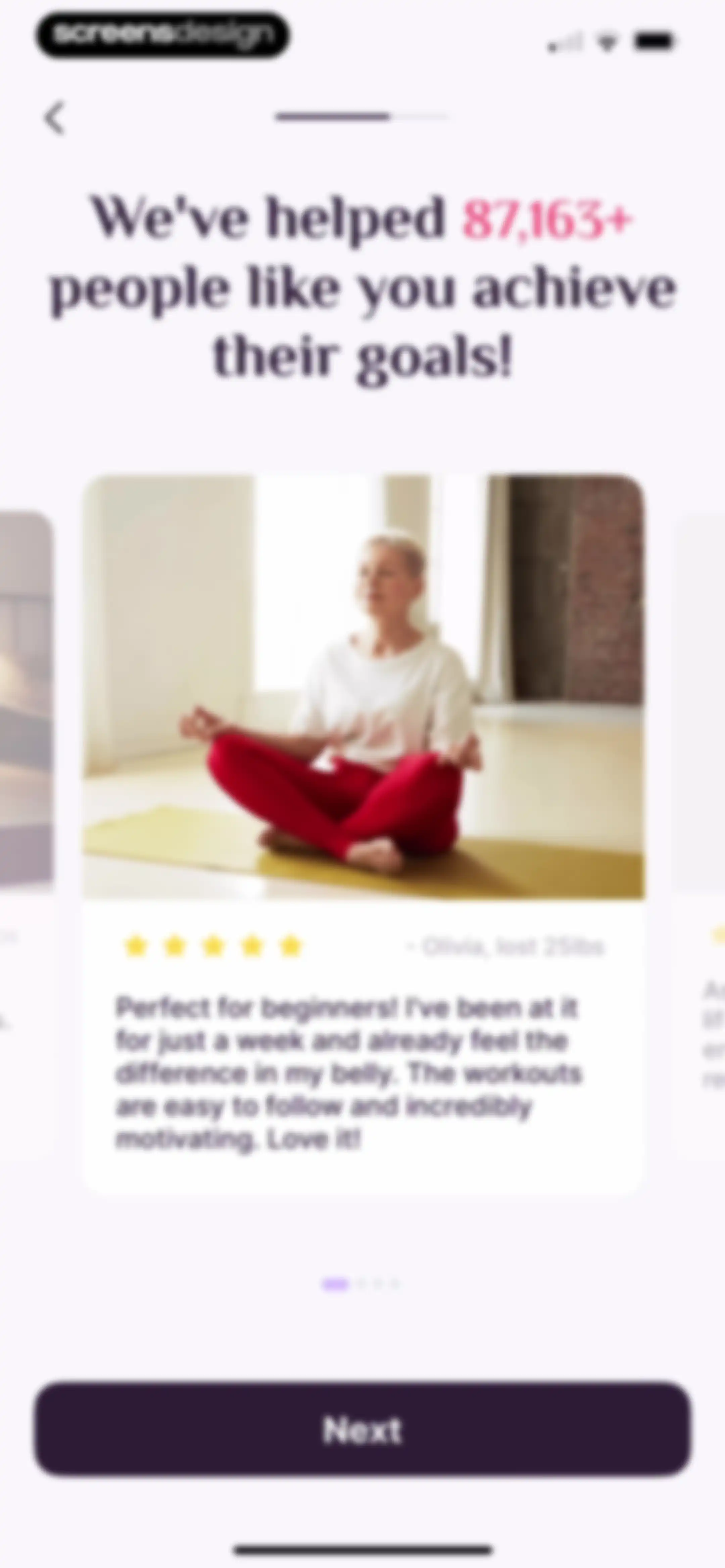 Pilates at Home, Wall Pilates screen 34