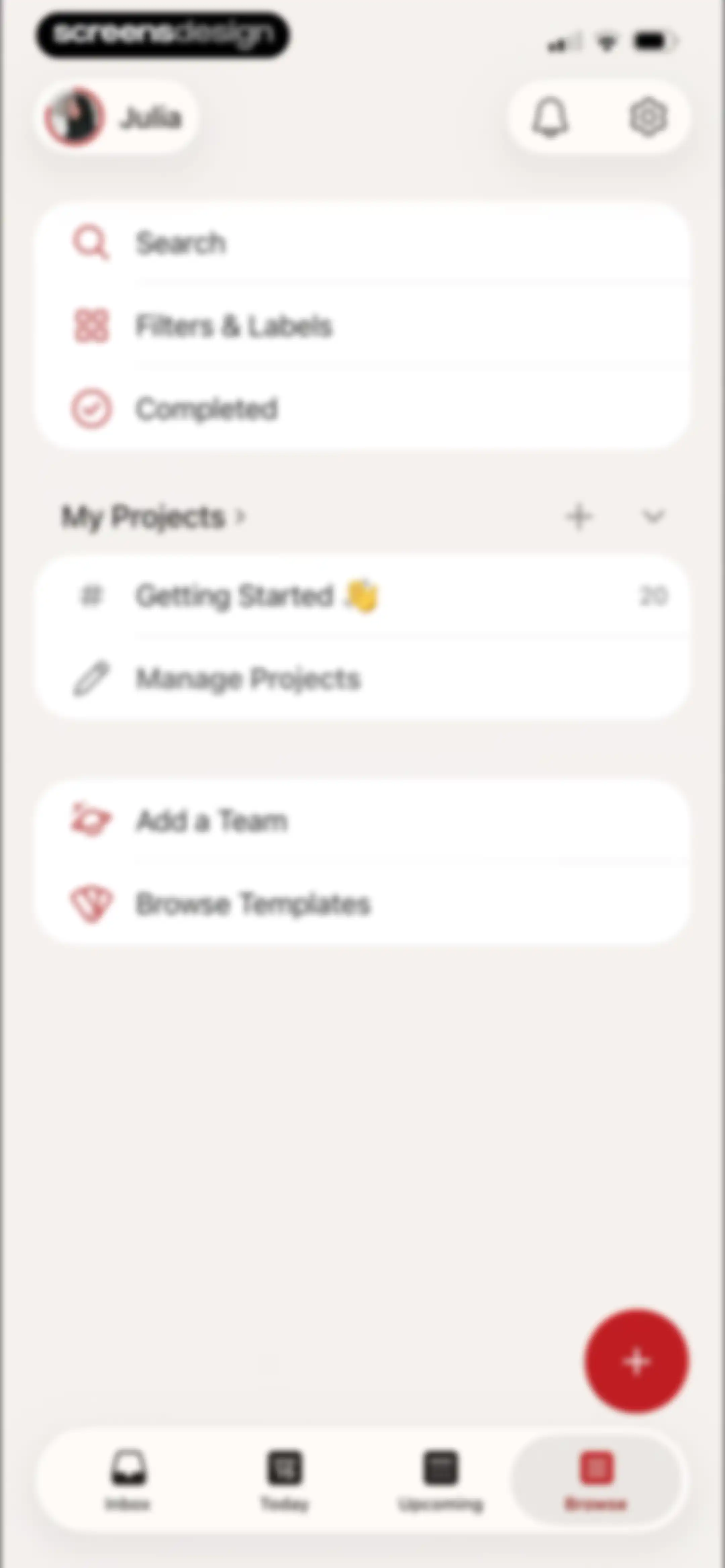Todoist: To Do List & Calendar screen 99