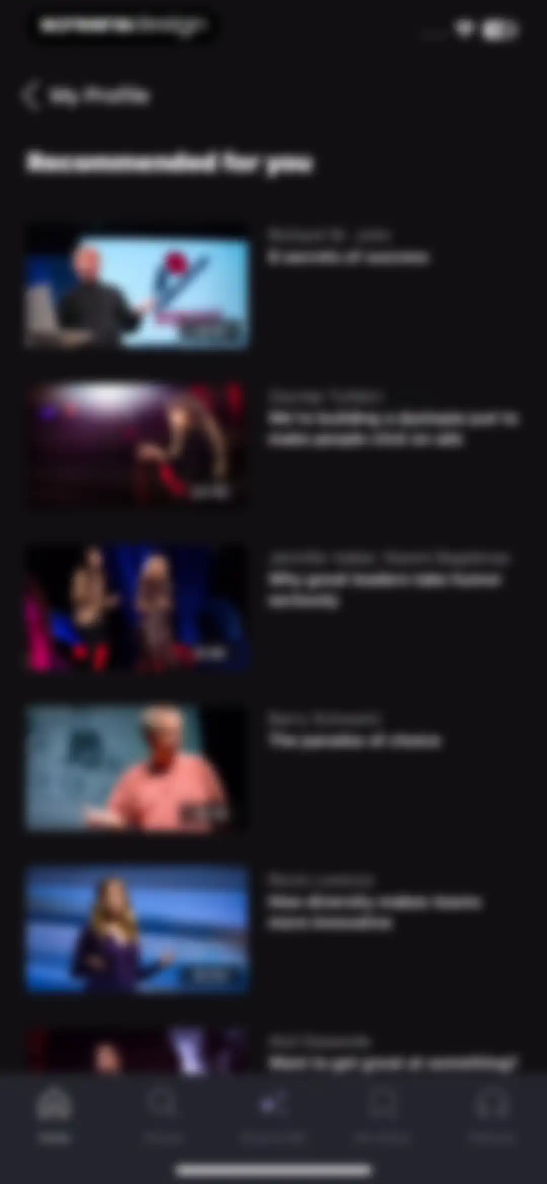 TED Talks: Watch and Learn screen 47