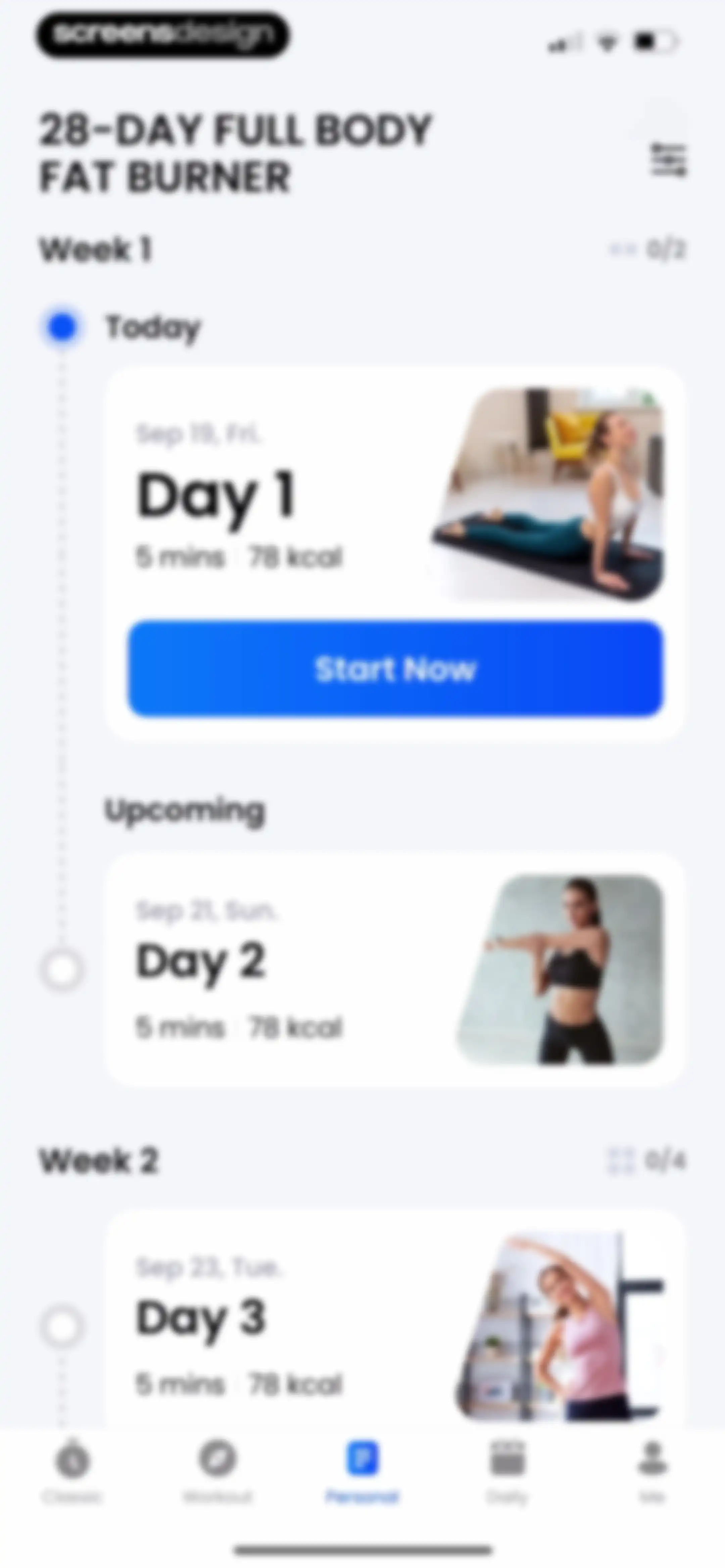 Home Workout - No Equipments screen 103