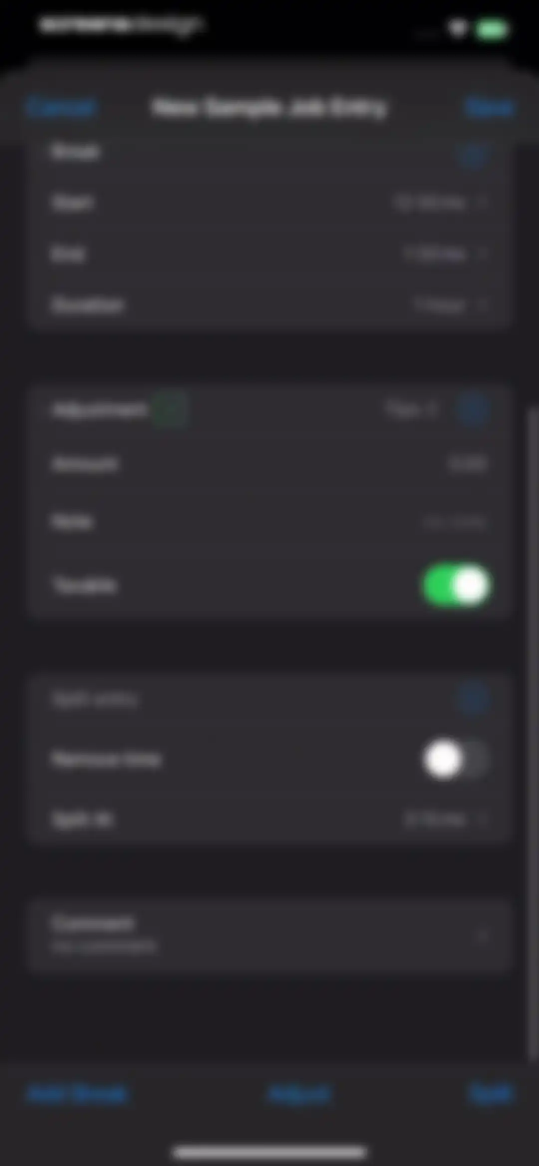 Hours Tracker: Time Tracking screen 16