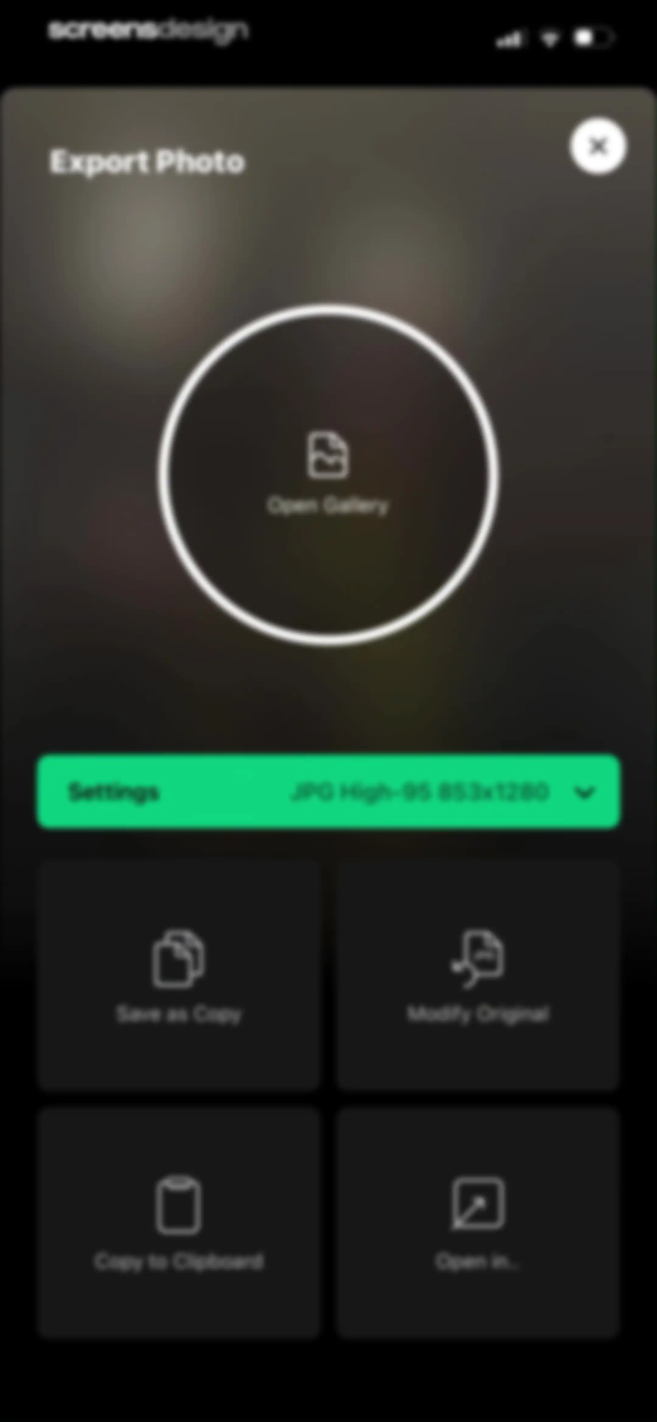 TouchRetouch screen 26