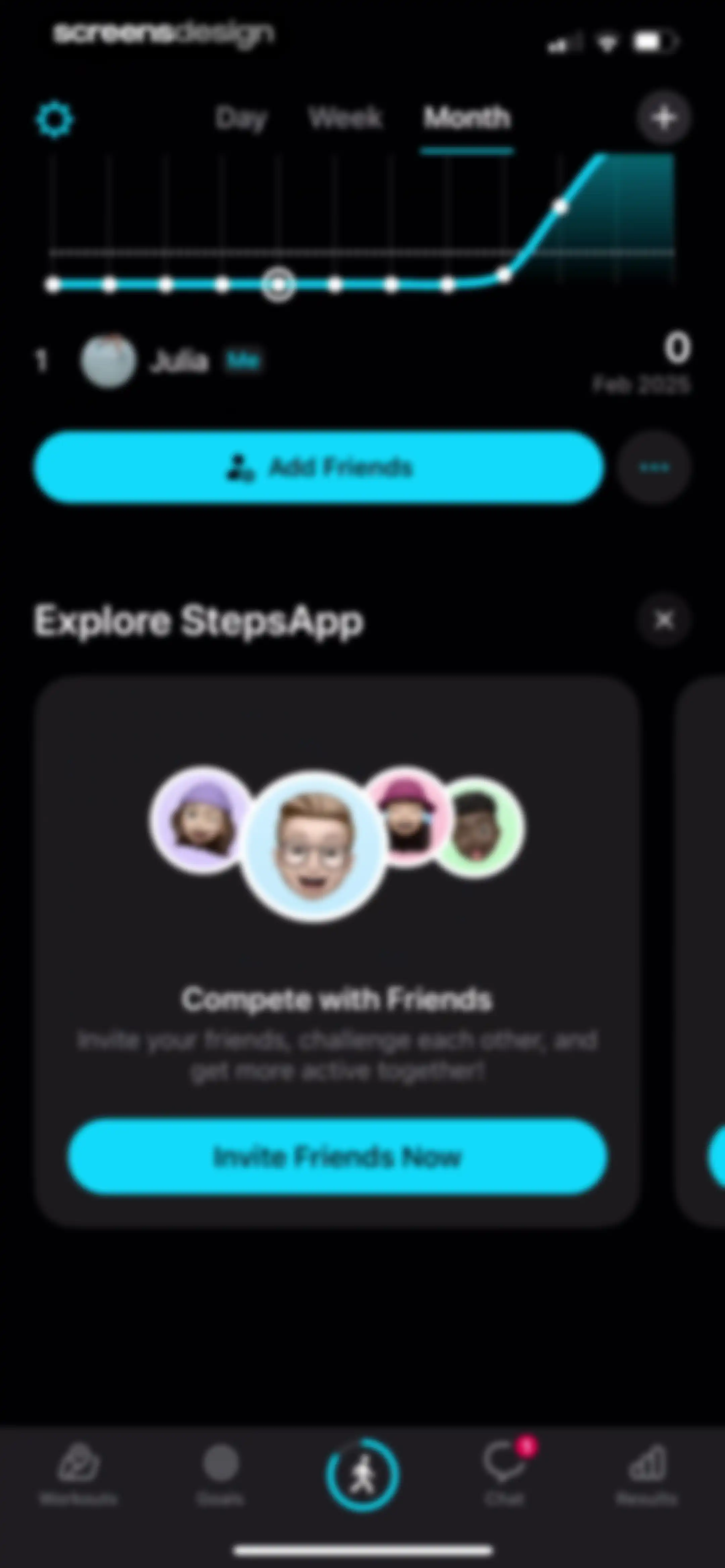 StepsApp Pedometer screen 73