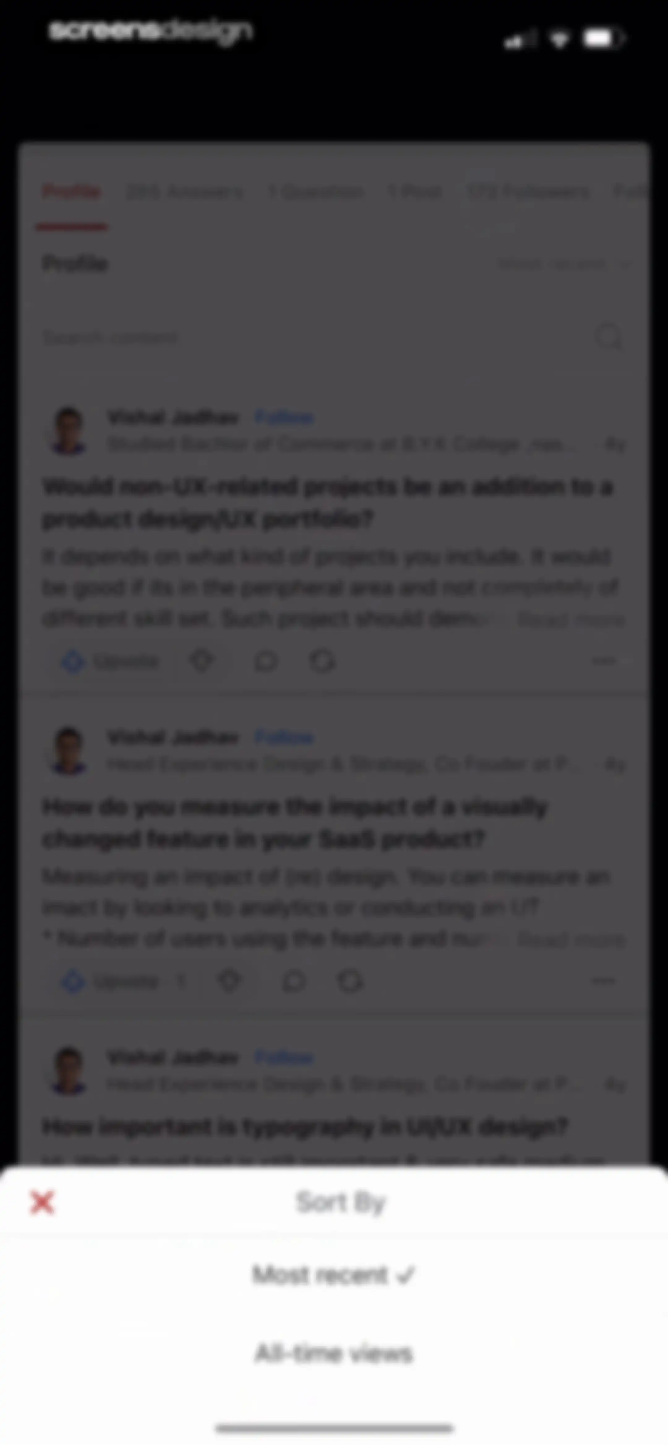 Quora screen 84