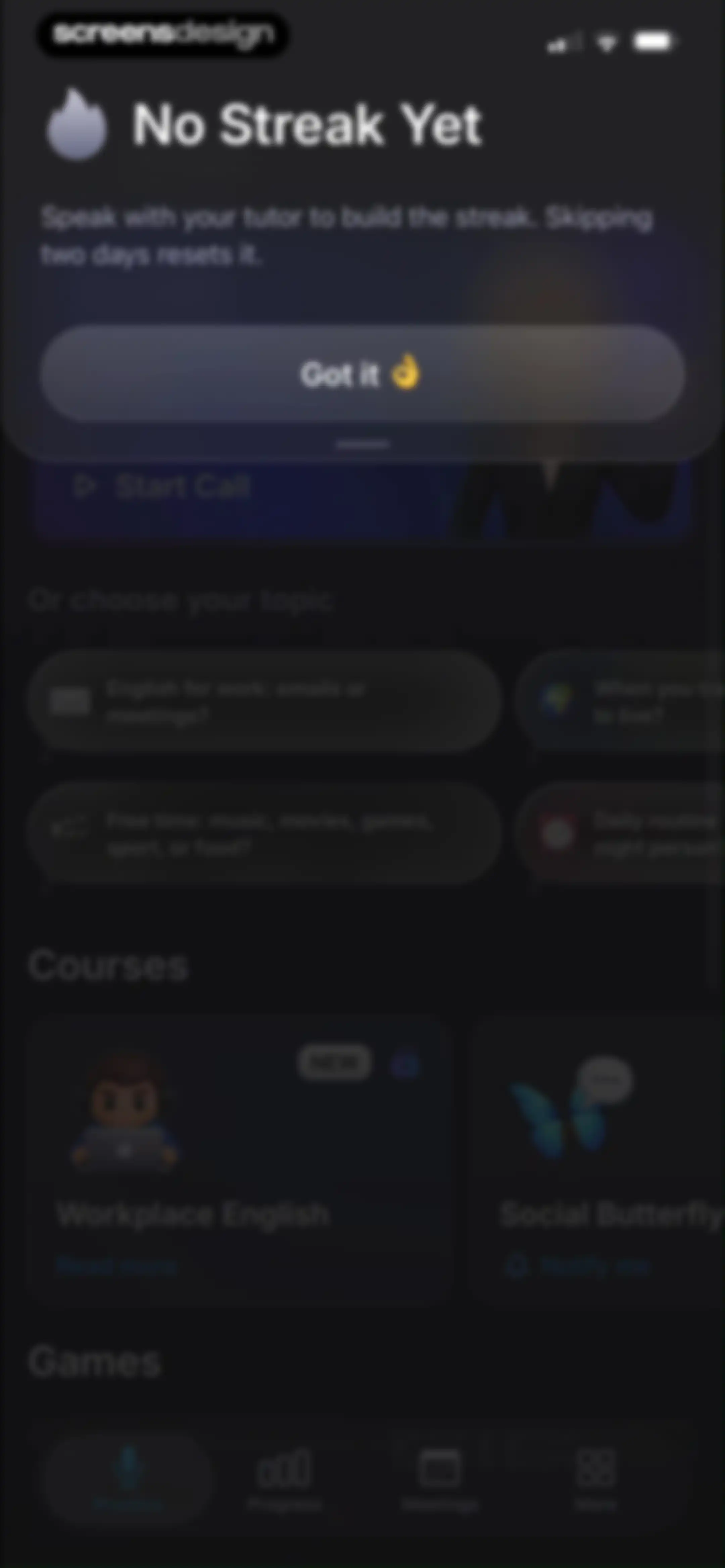 Fluently: AI Language Learning screen 114