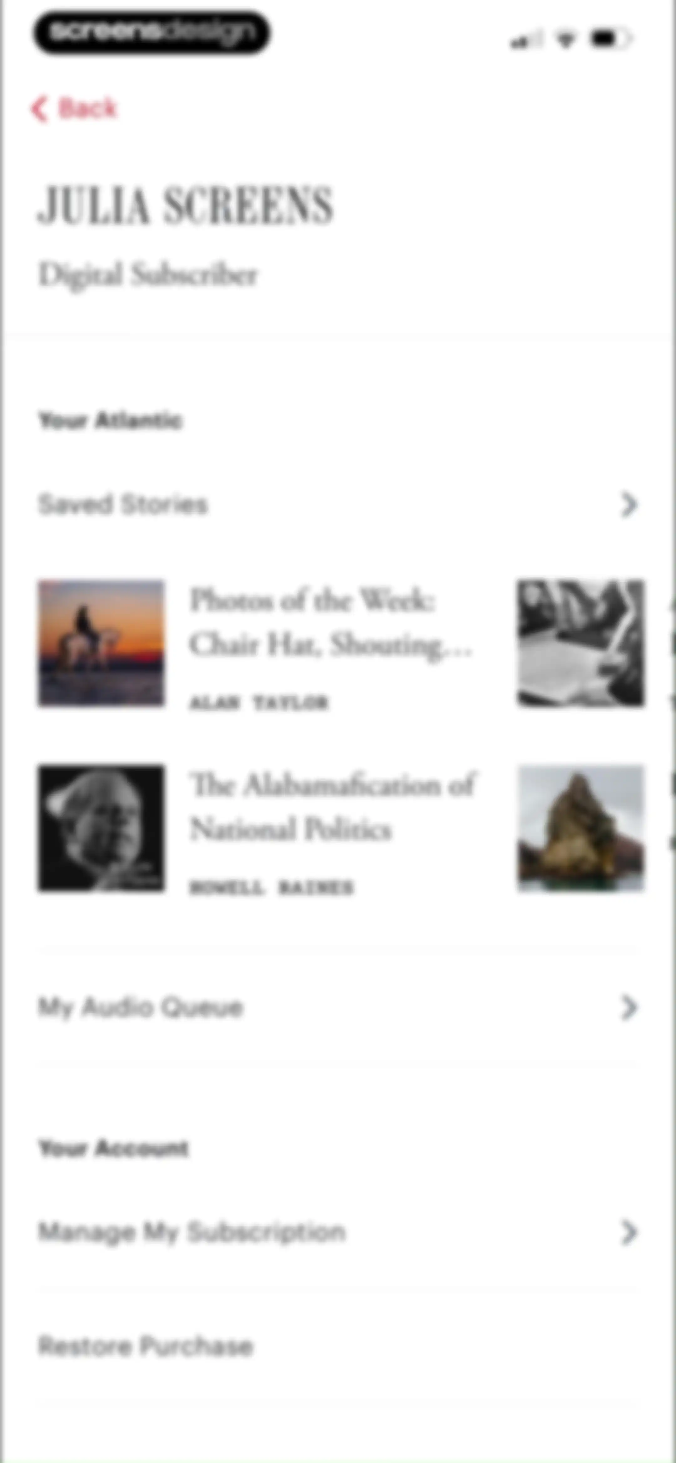 The Atlantic Magazine screen 84