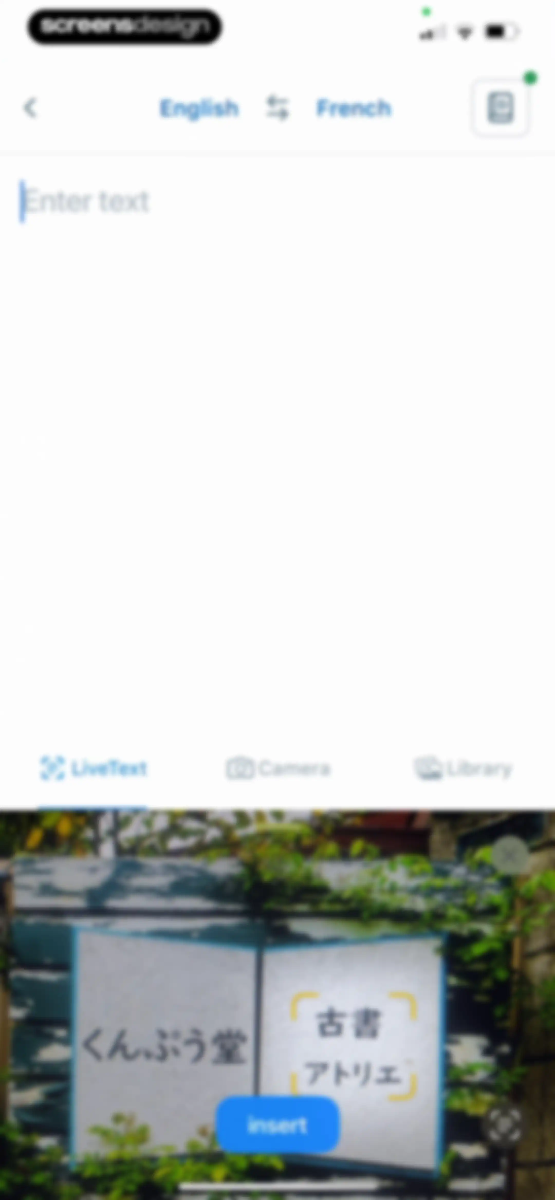 Reverso translate and learn screen 96
