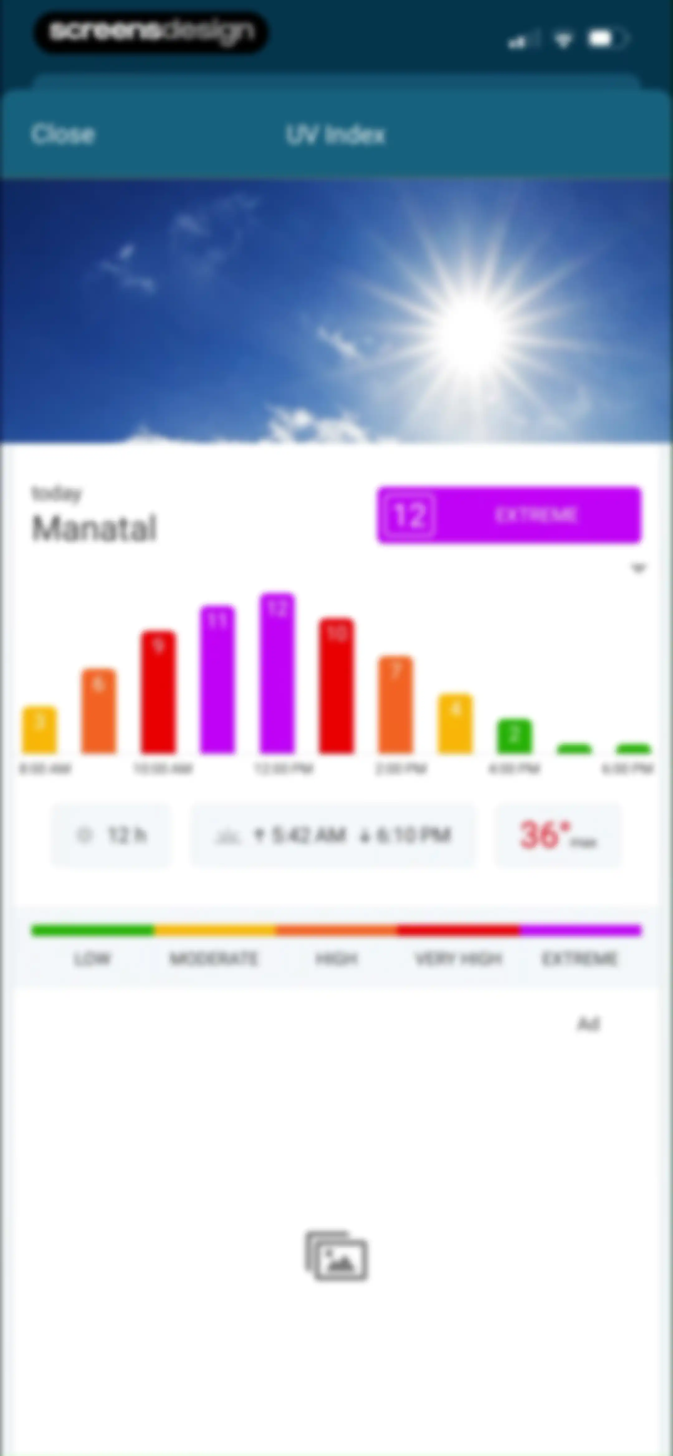 Weather & Radar screen 26