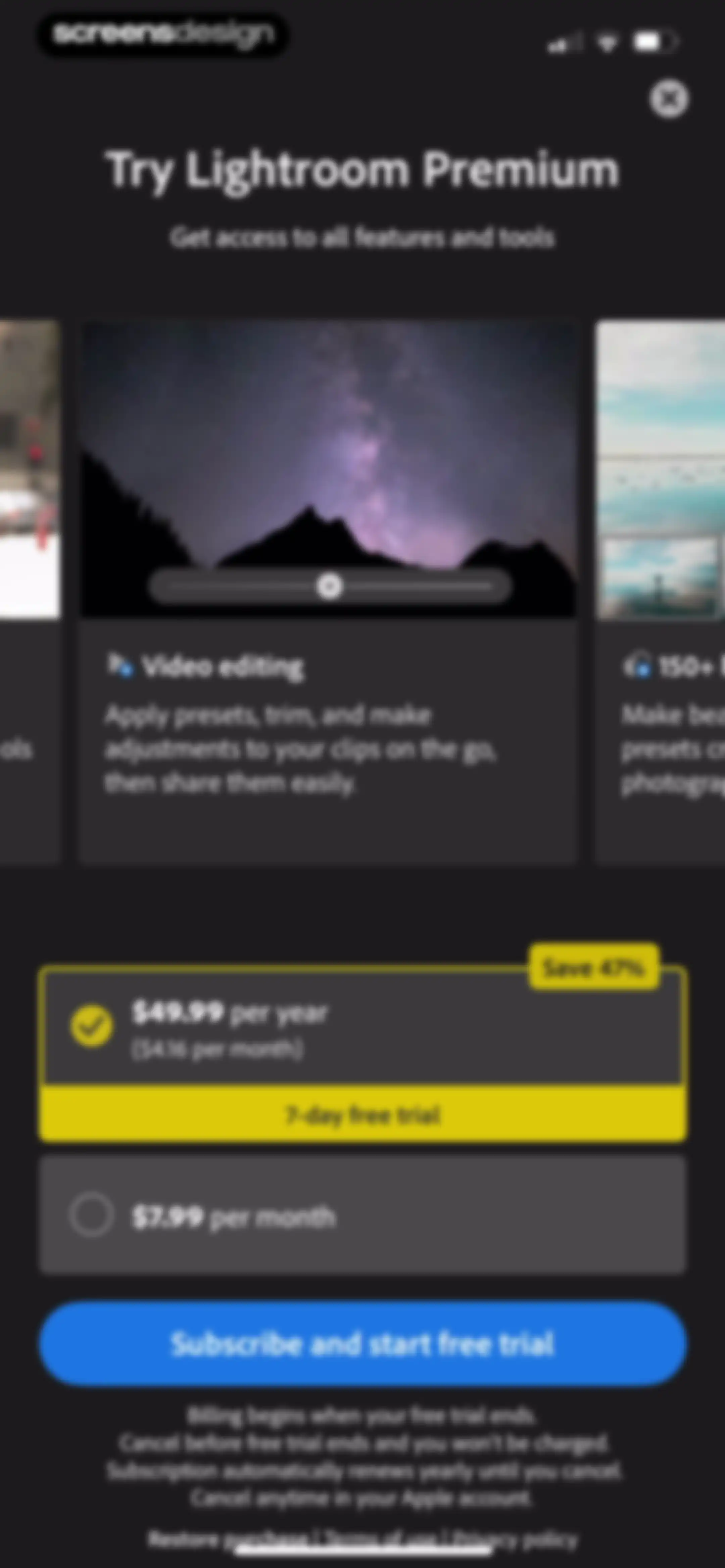 Lightroom: AI Photo Editor screen 13